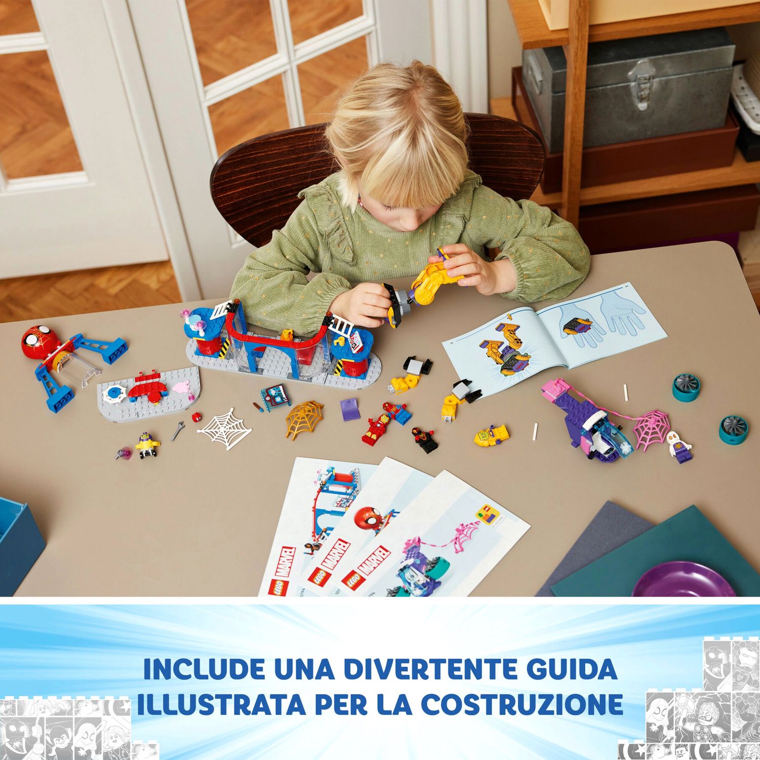 Lego Spidey E I Suoi Fantastici Amici 10794 Quartier Generale Di Team Spidey - LEGO