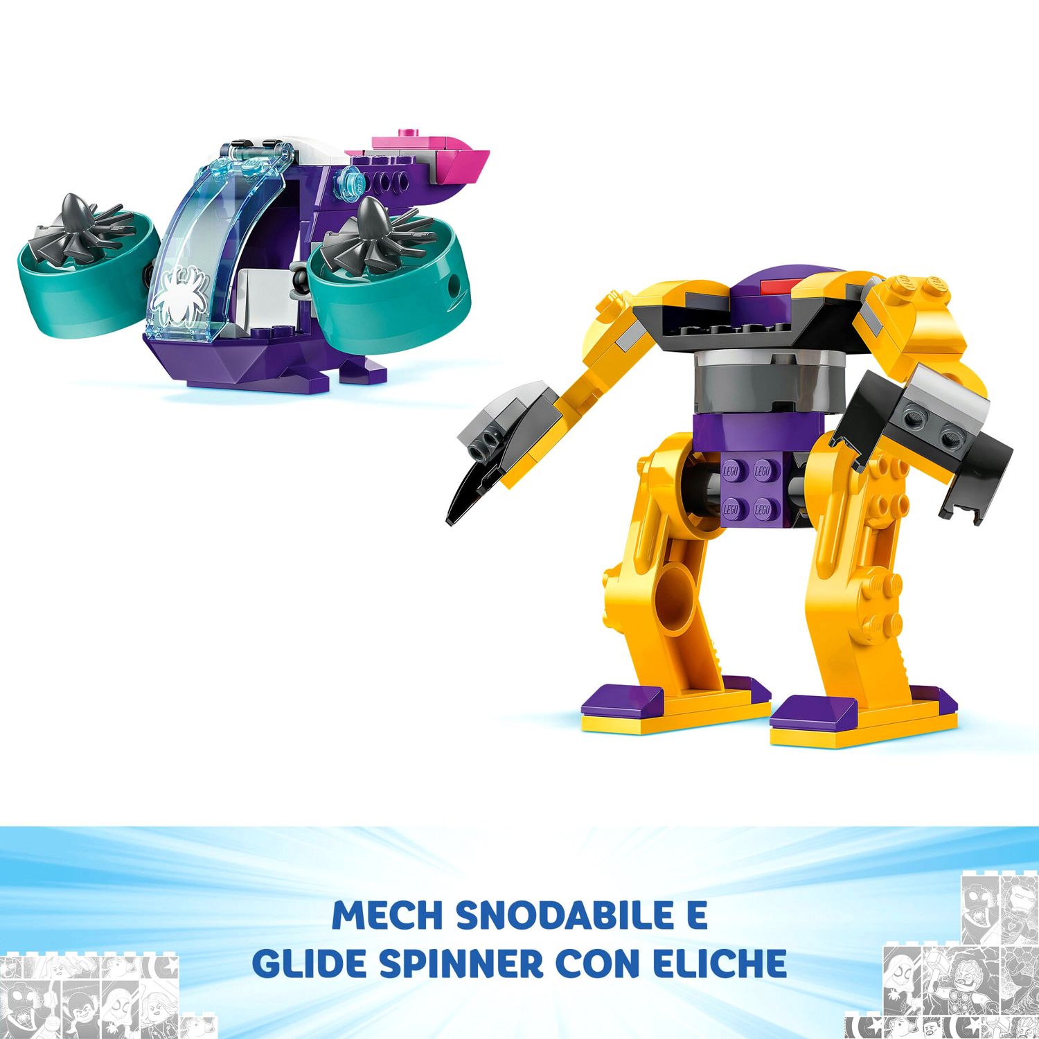 Lego Spidey E I Suoi Fantastici Amici 10794 Quartier Generale Di Team Spidey - LEGO