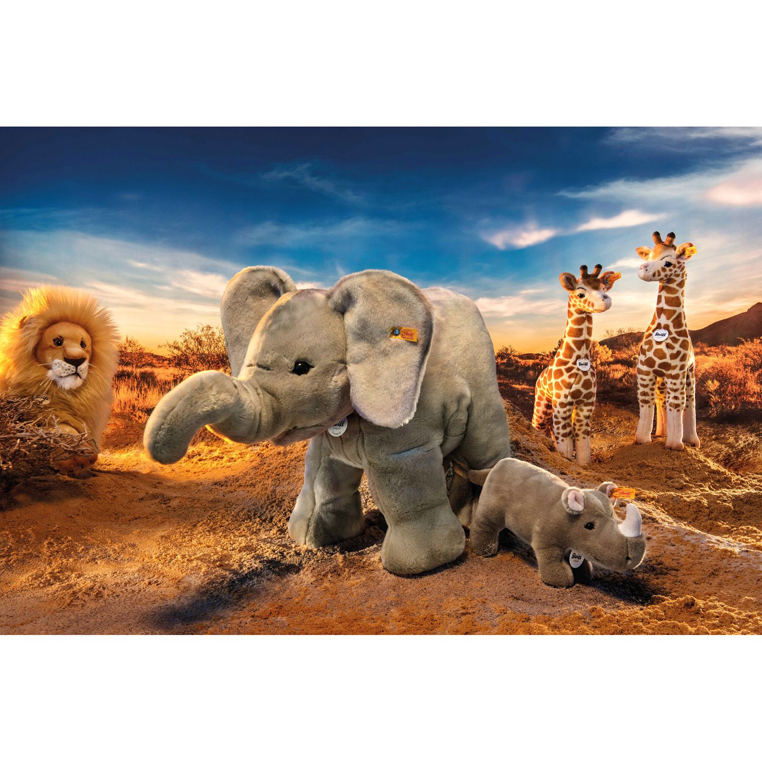 Peluche Leone Leo 45 cm - Steiff