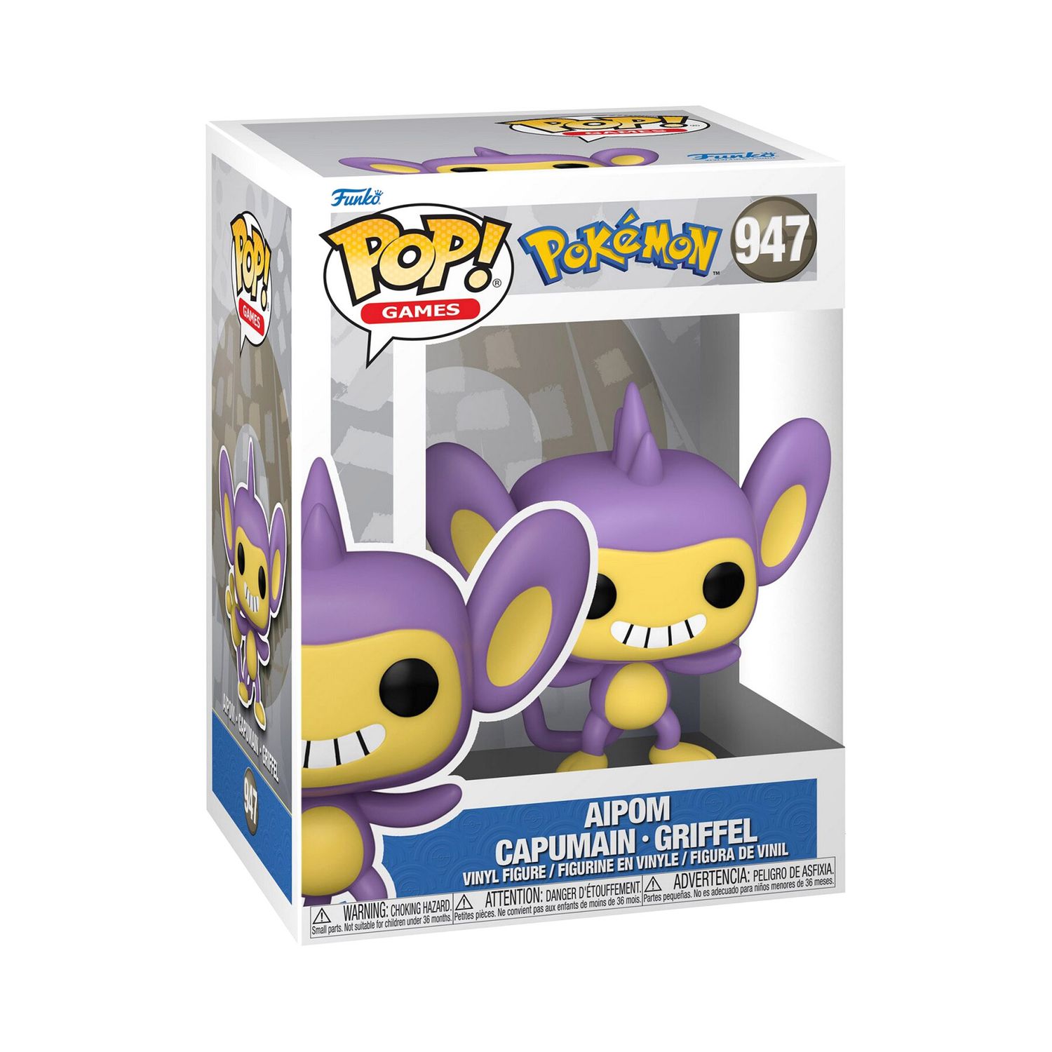 Funko POP! Pokémon Aipom #947 - Funko, Pokémon