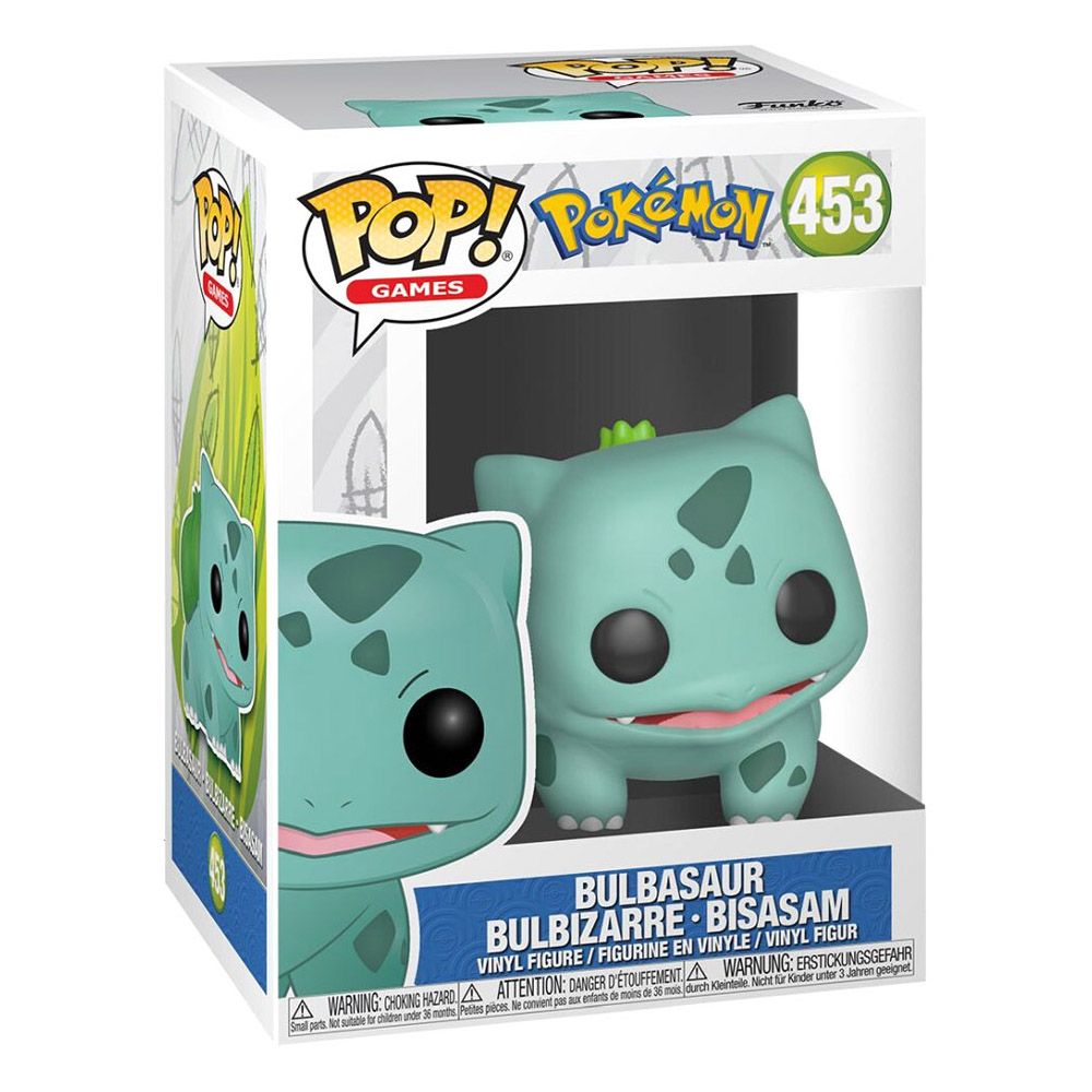 Funko POP! Pokémon Bulbasaur #453 - Funko, Pokémon