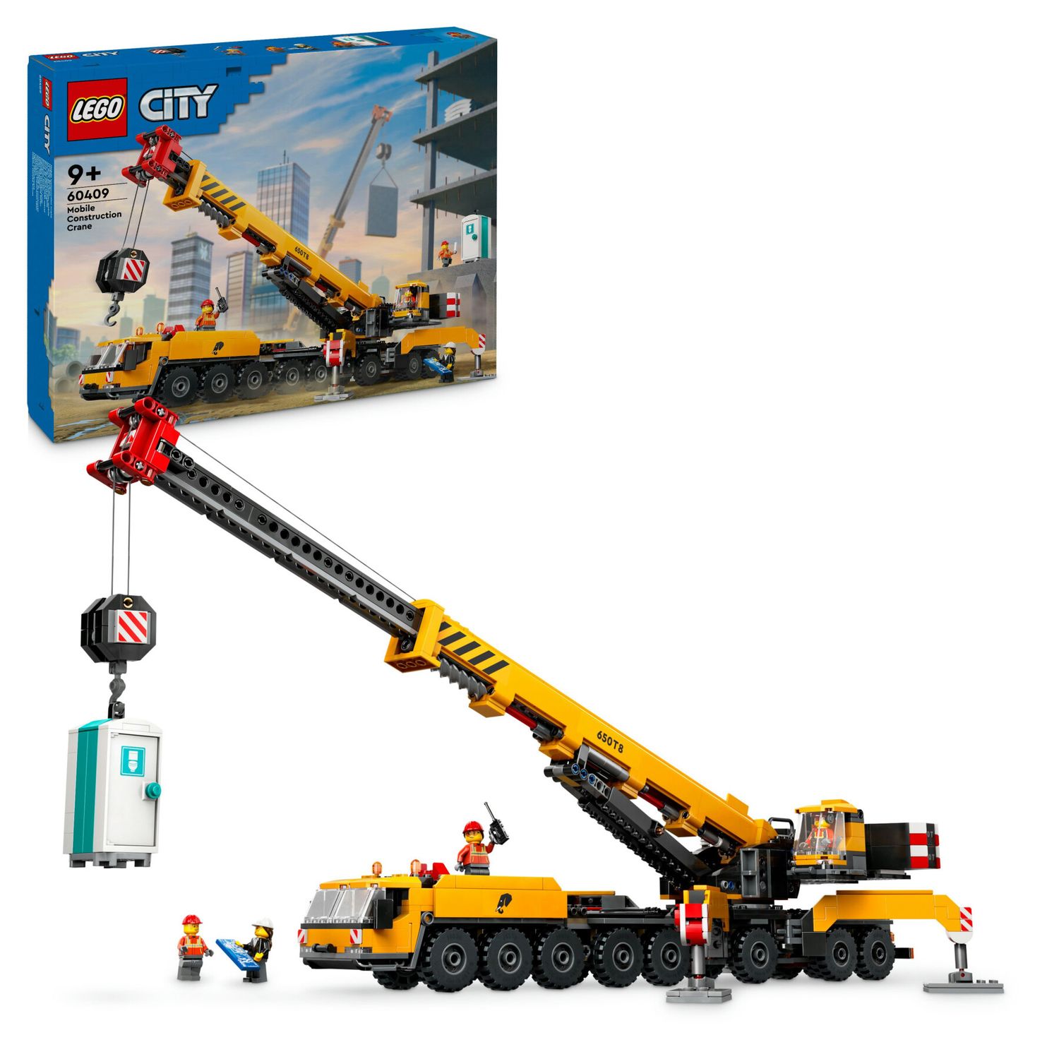 Lego City 60409 Gru Da Cantiere Mobile Gialla - LEGO