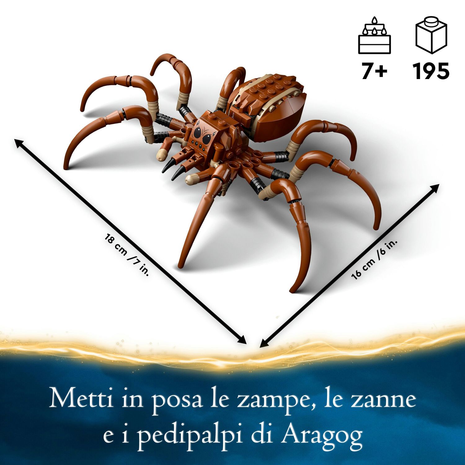 Lego Harry Potter 76434 Aragog Nella Foresta Proibita - LEGO
