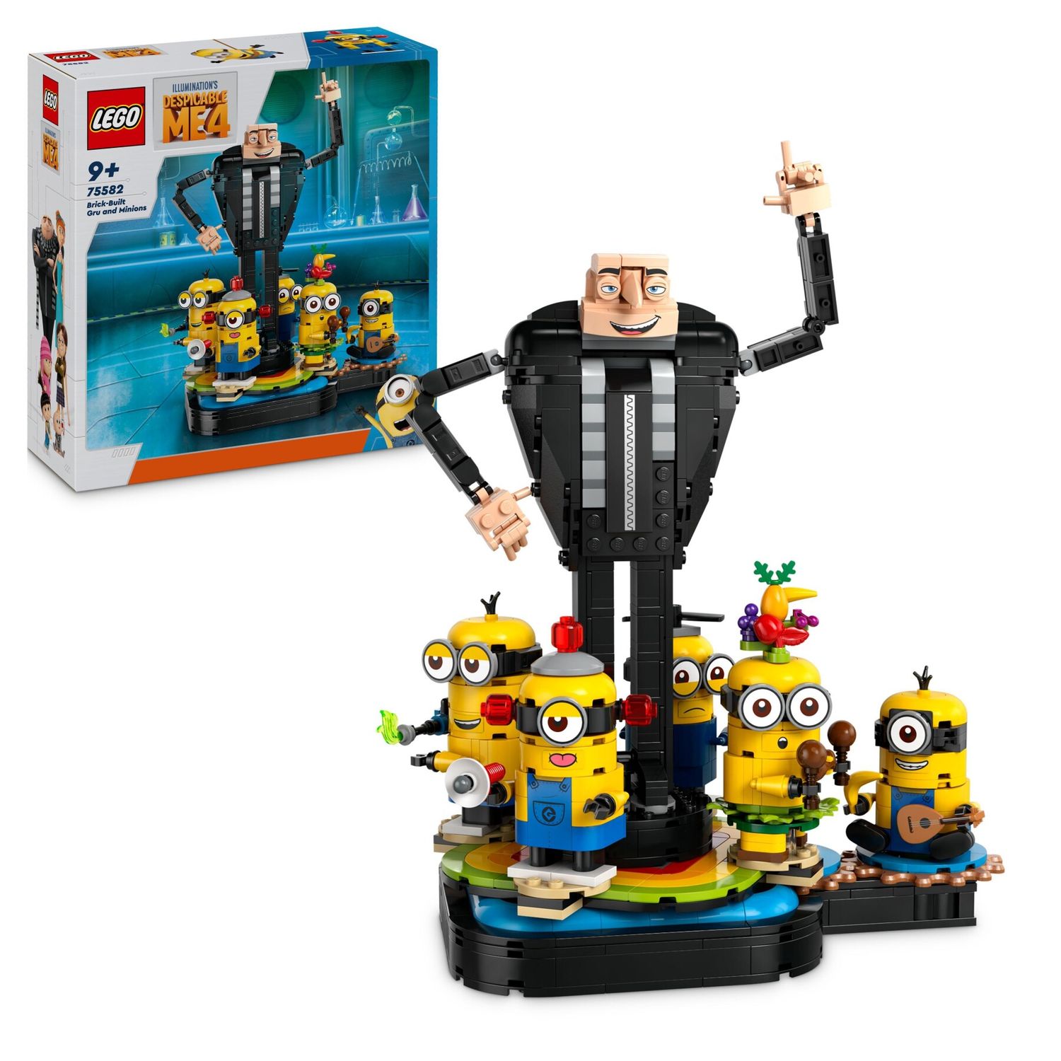 Lego Cattivissimo Me 75582 Gru E Minions In Mattoncini - LEGO