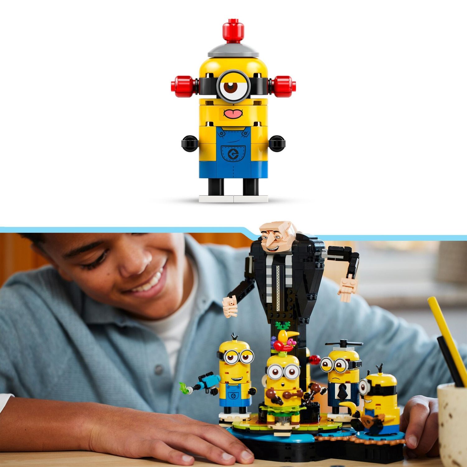 Lego Cattivissimo Me 75582 Gru E Minions In Mattoncini - LEGO