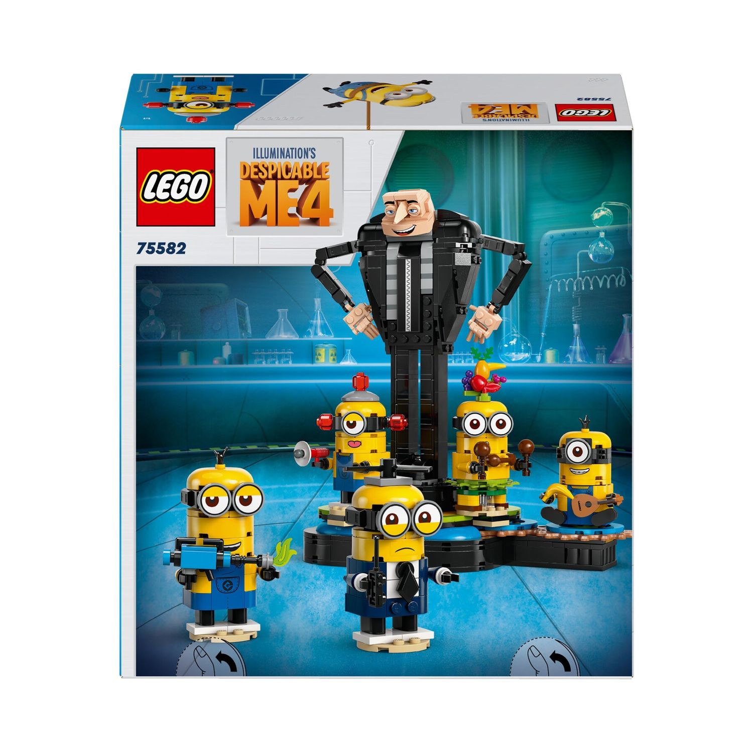 Lego Cattivissimo Me 75582 Gru E Minions In Mattoncini - LEGO