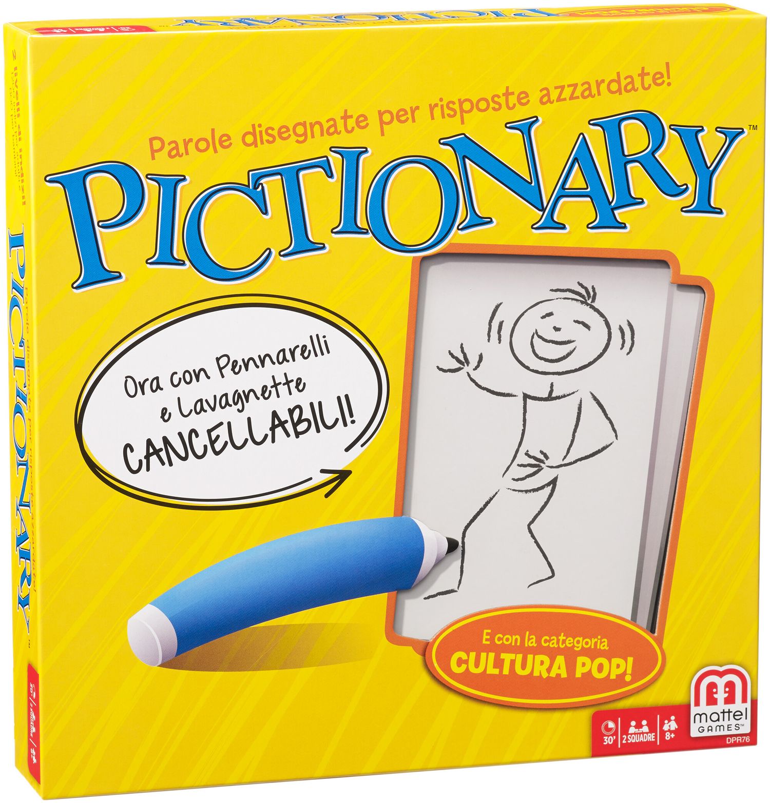 Pictionary, Gioco in scatola per tutta la famiglia - Mattel Games