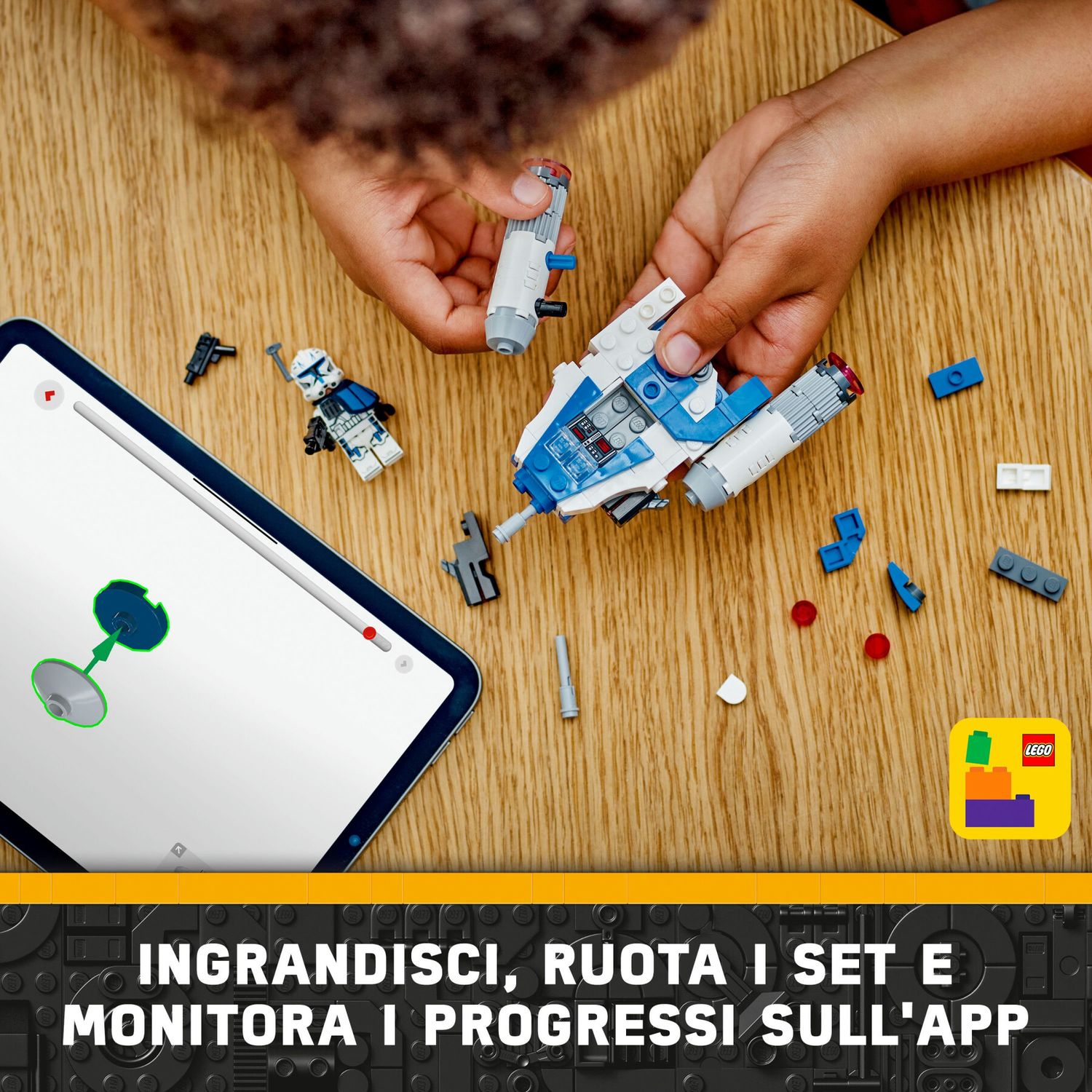 Lego Star Wars 75391 Microfighter Y-Wing Di Captain Rex - LEGO