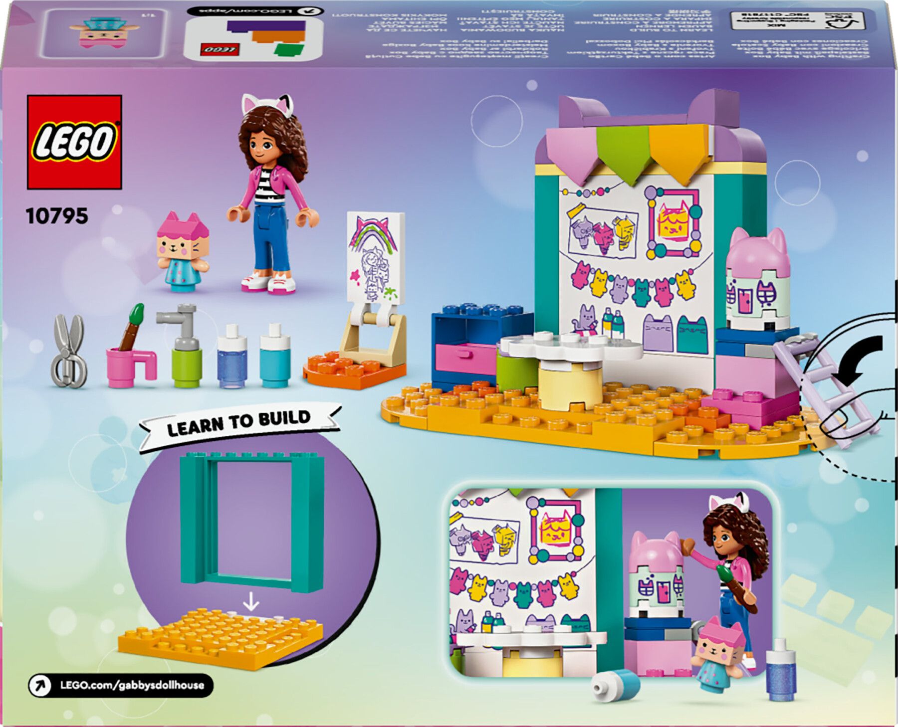 Lego La Casa Delle Bambole Di Gabby 10795 Creazioni Con Baby Scatola - LEGO