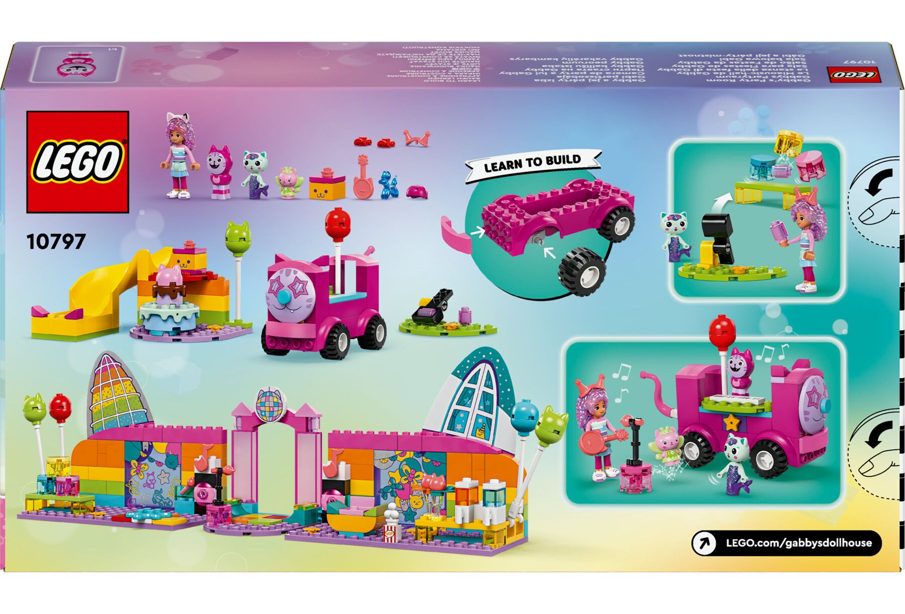 Lego La Casa Delle Bambole Di Gabby 10797 La Stanza Della Festa Di Gabby - LEGO