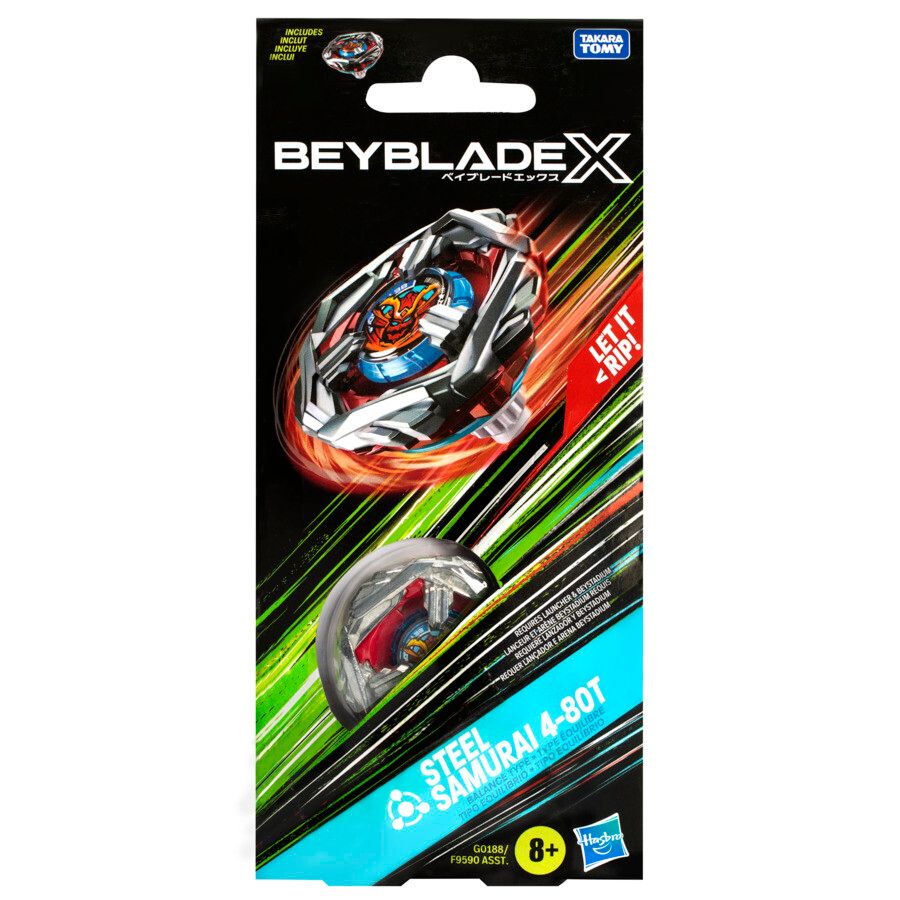 Booster Beyblade X Single Top - Trottola assortita Beyblade X - Beyblade