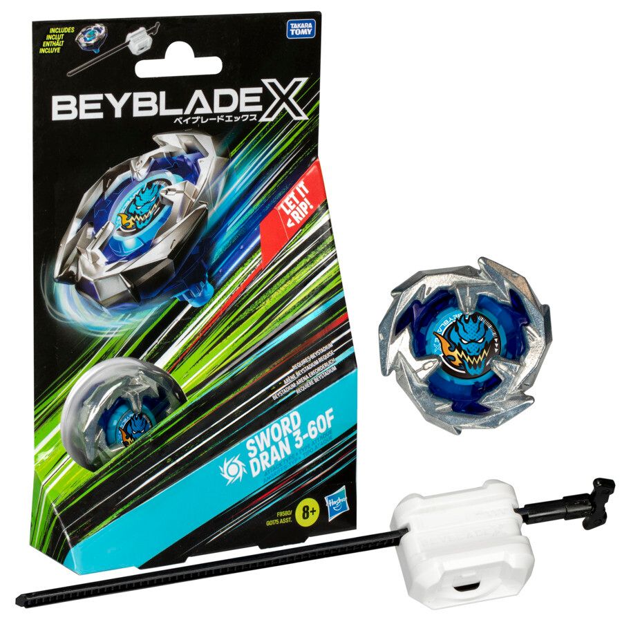 Starter Pack Top Beyblade X - Assortimento Di 1 Trottola E 1 Lanciatore - Beyblade