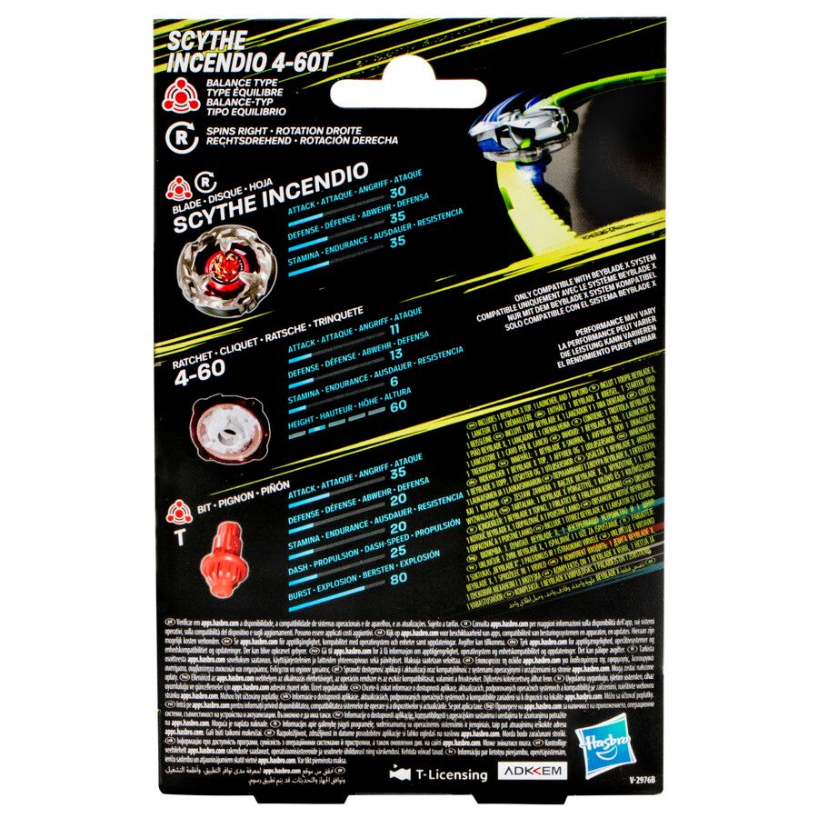 Starter Pack Top Beyblade X - Assortimento Di 1 Trottola E 1 Lanciatore - Beyblade