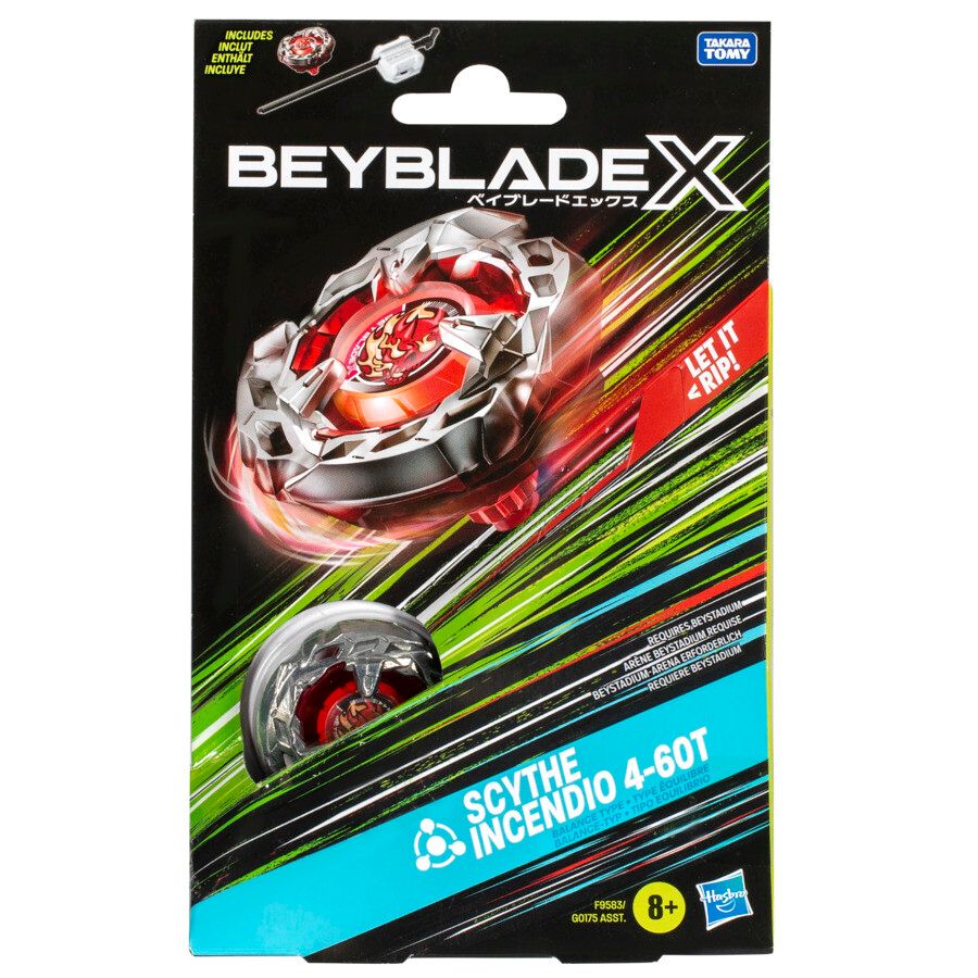 Starter Pack Top Beyblade X - Assortimento Di 1 Trottola E 1 Lanciatore - Beyblade