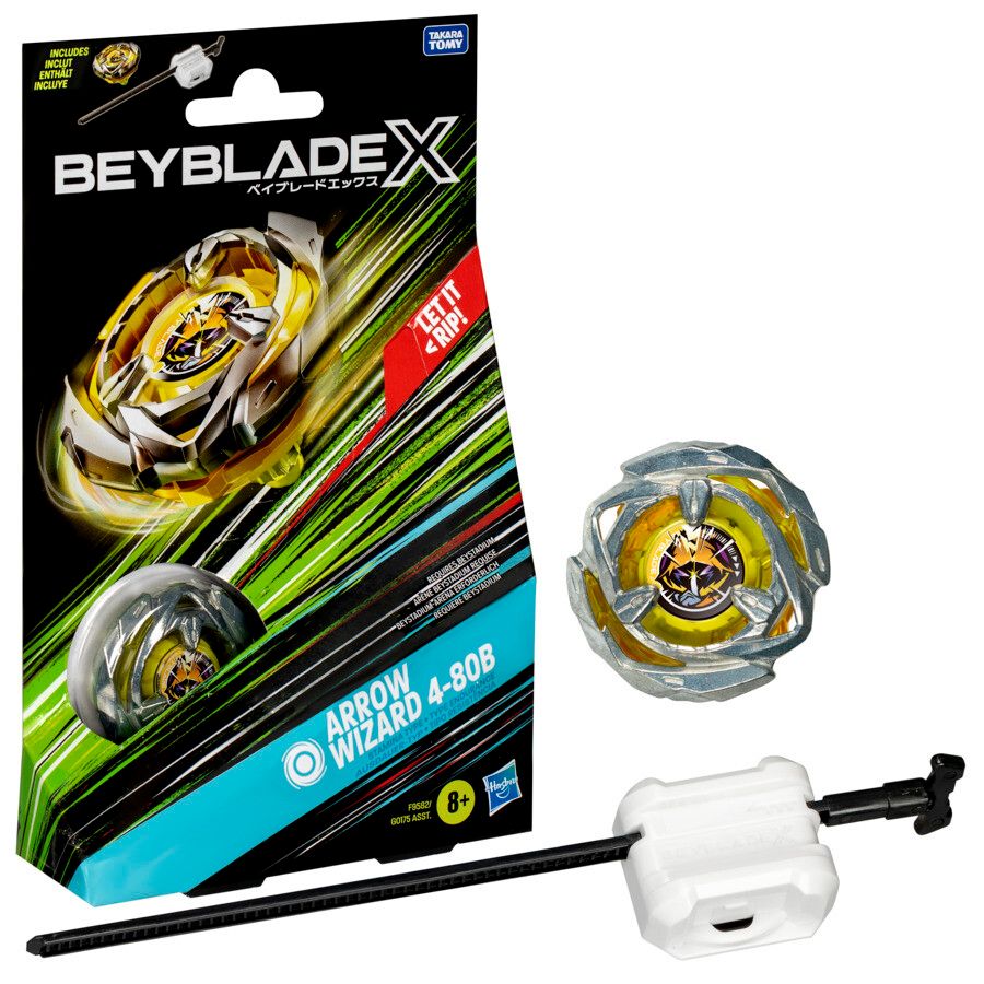 Starter Pack Top Beyblade X - Assortimento Di 1 Trottola E 1 Lanciatore - Beyblade