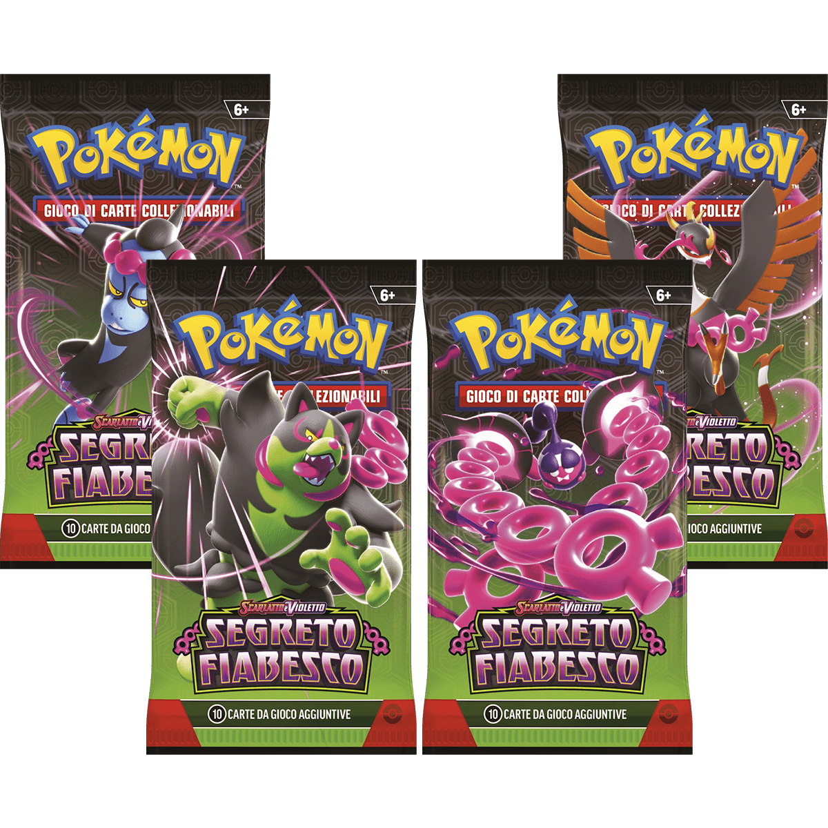 Pokemon Sv6.5 Segreto Fiabesco - Bundle 6 Buste - Pokémon