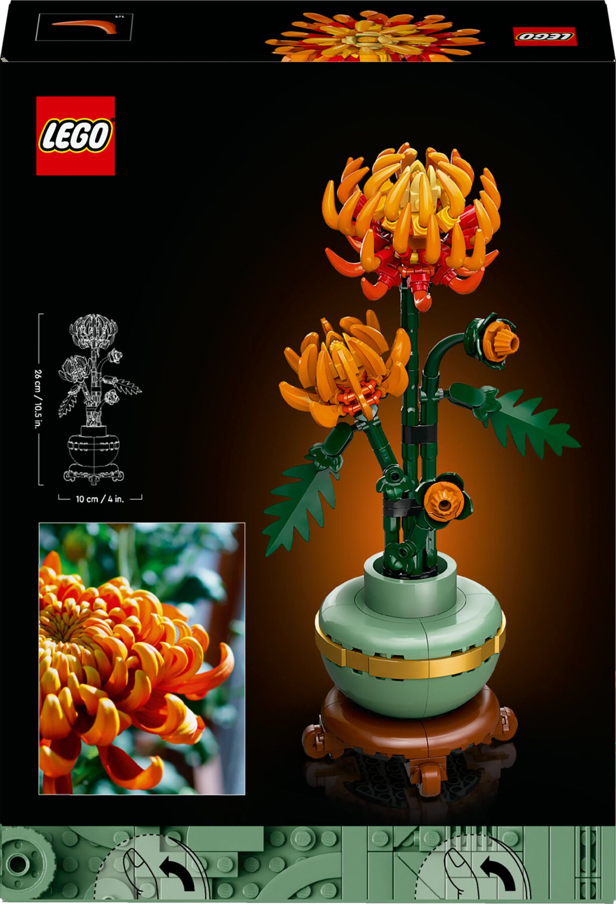 Lego Icons 10368 Crisantemo - LEGO