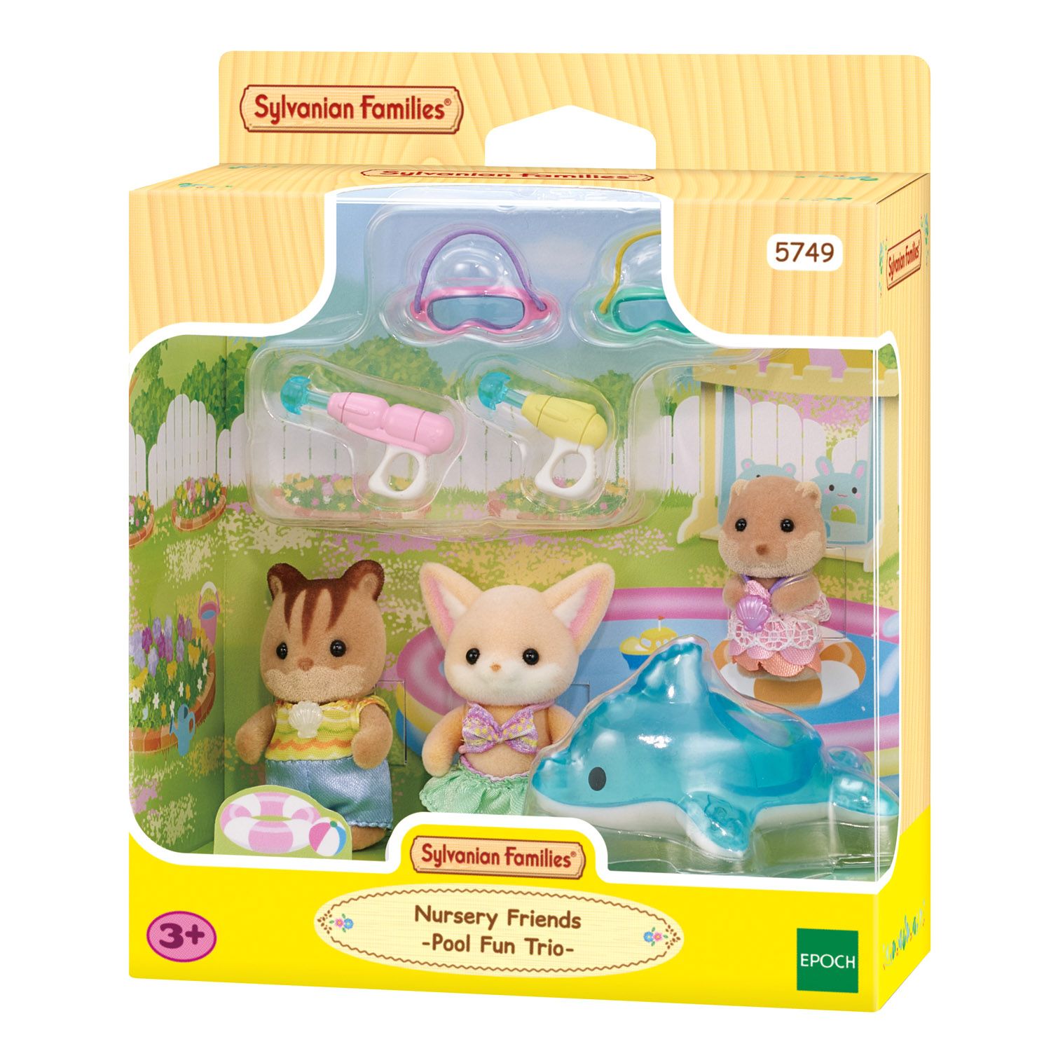 Amici dell'asilo - trio in piscina Sylvanian Families - Sylvanian Families