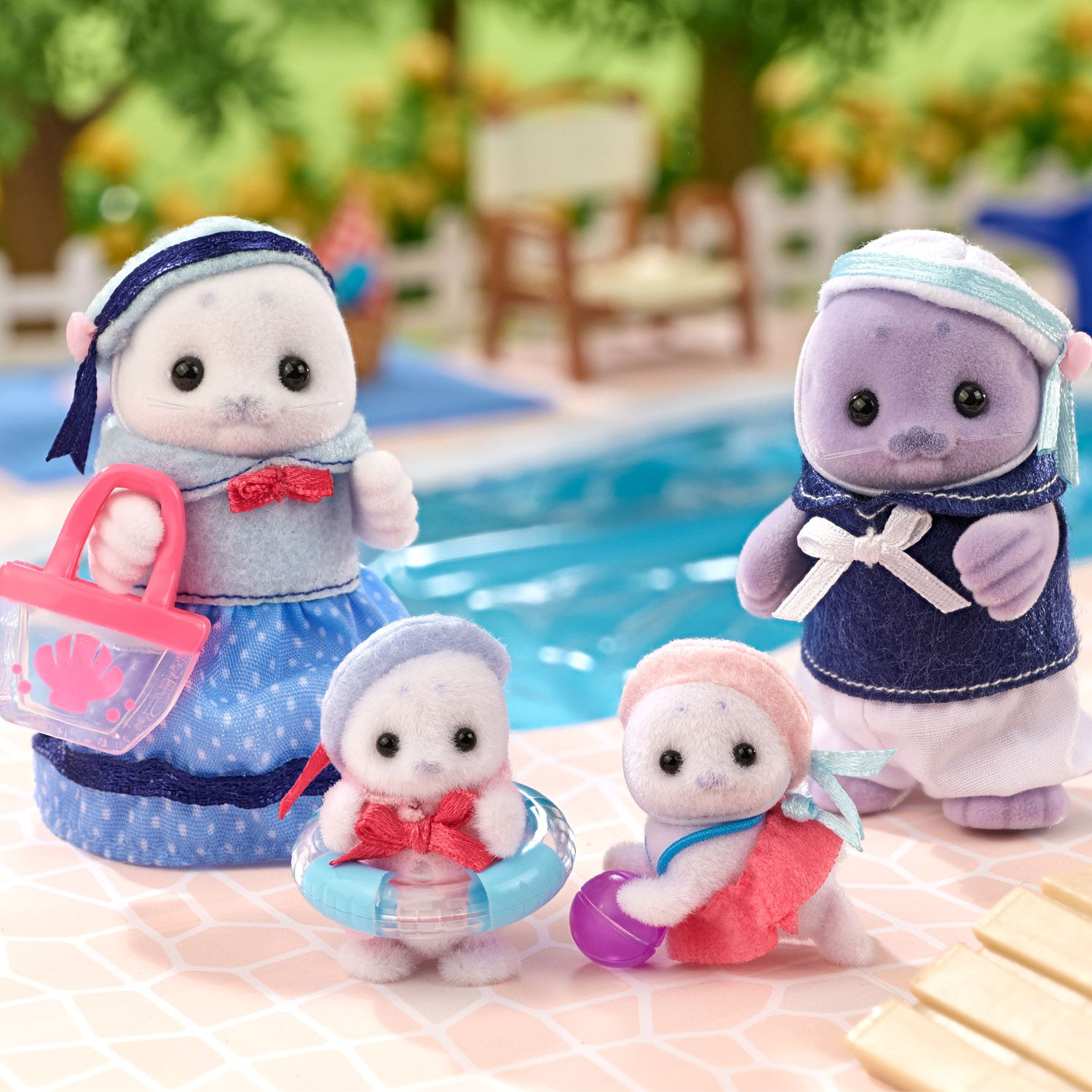 Famiglia foca Sylvanian Families - Sylvanian Families