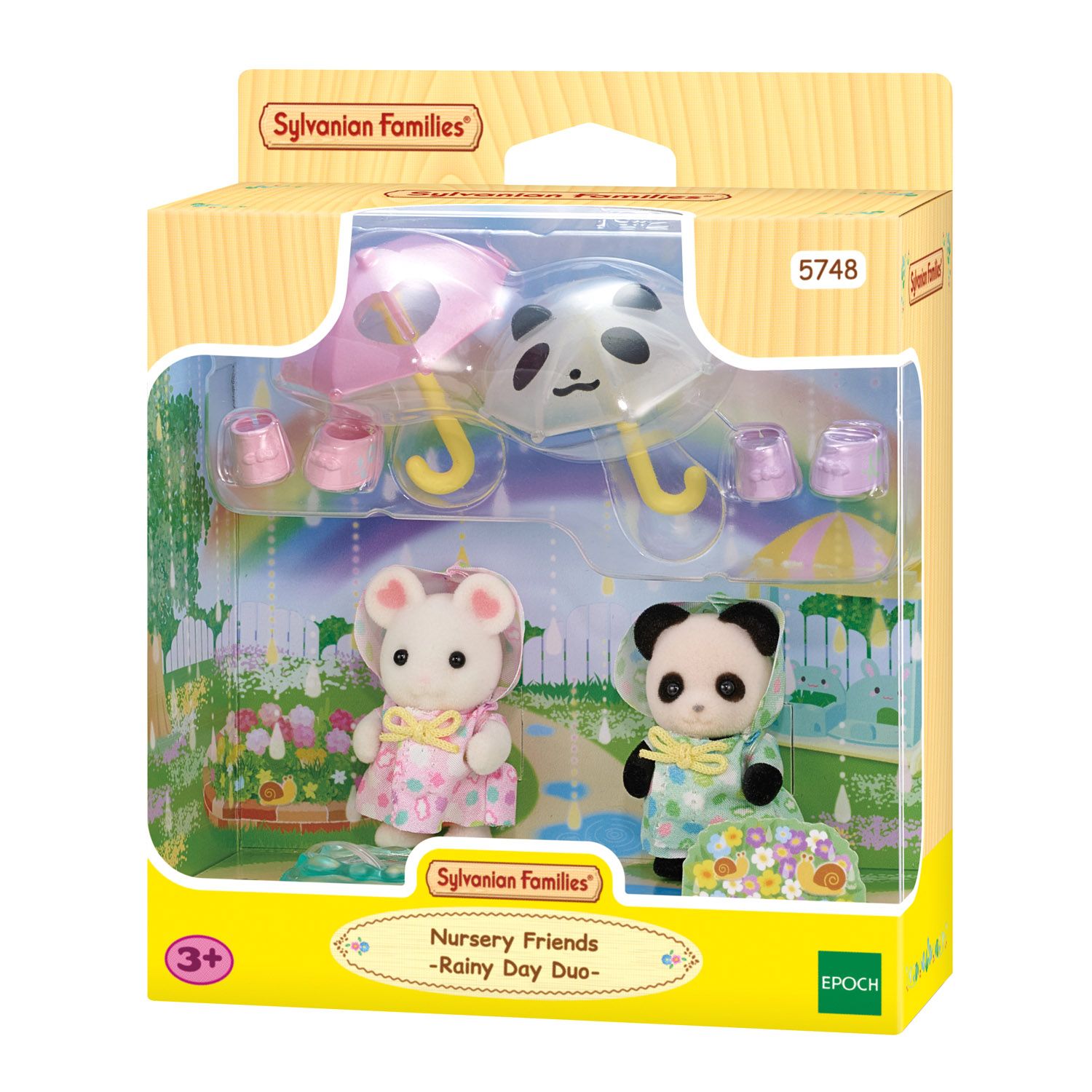 Amici dell'asilo - sotto la pioggia Sylvanian Families - Sylvanian Families