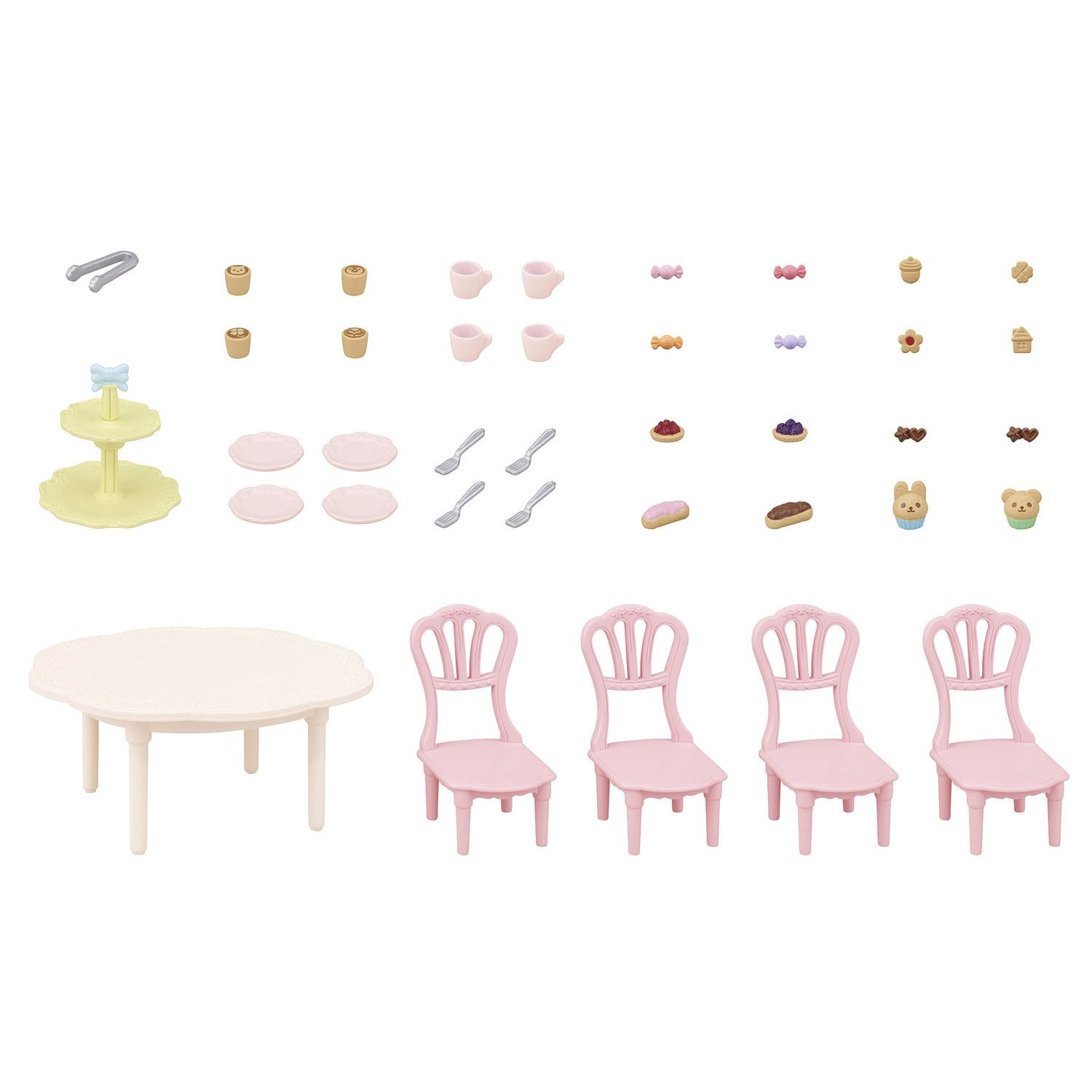 Set festa con dolci - arredamento per la casa Sylvanian Families - Sylvanian Families