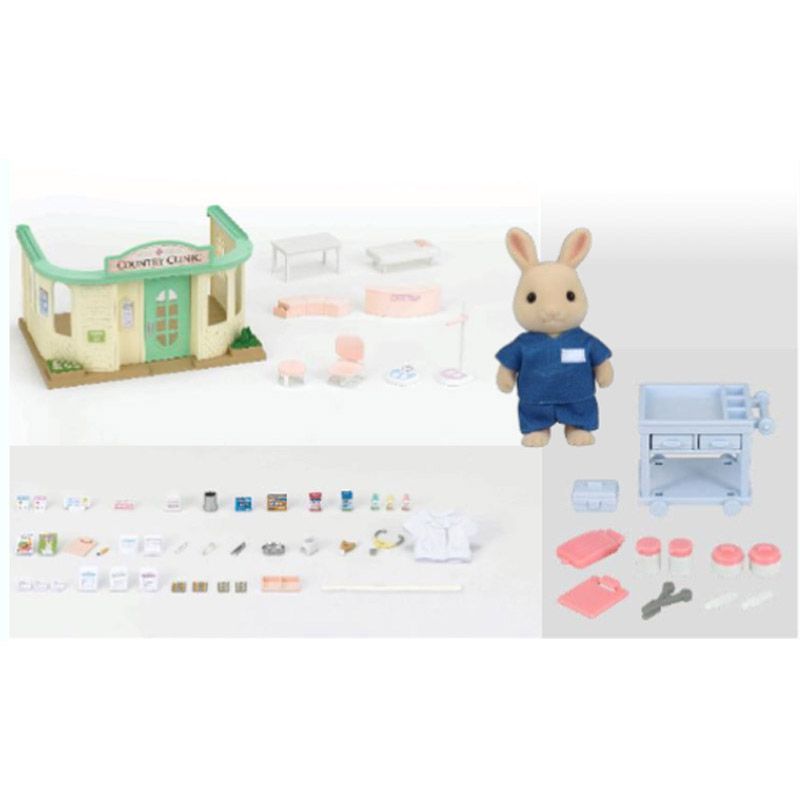Medico e clinica – Gift set Sylvanian Families - Sylvanian Families