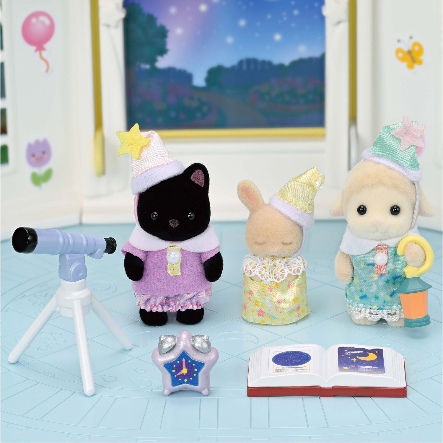 Amici dell'asilo - trio pigiama party Sylvanian Families - Sylvanian Families