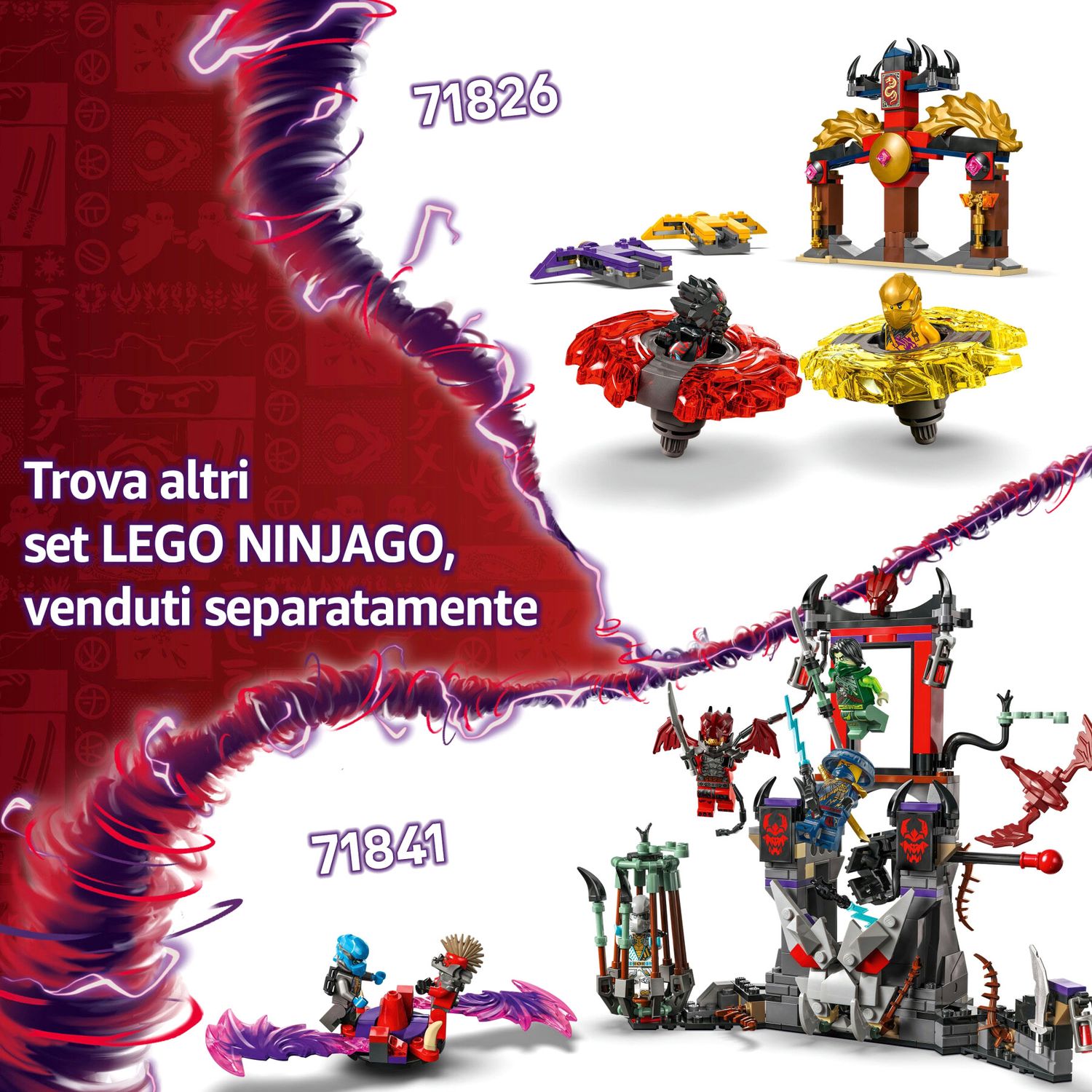 Lego Ninjago 71828 Racer Pull-Back di Lloyd - LEGO