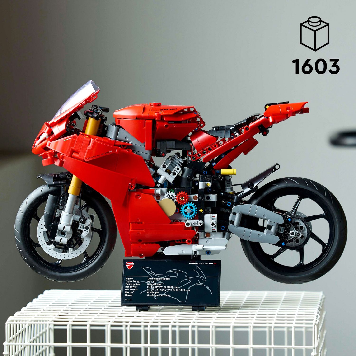 Lego Technic 42202 Motocicletta Ducati Panigale V4 S - LEGO