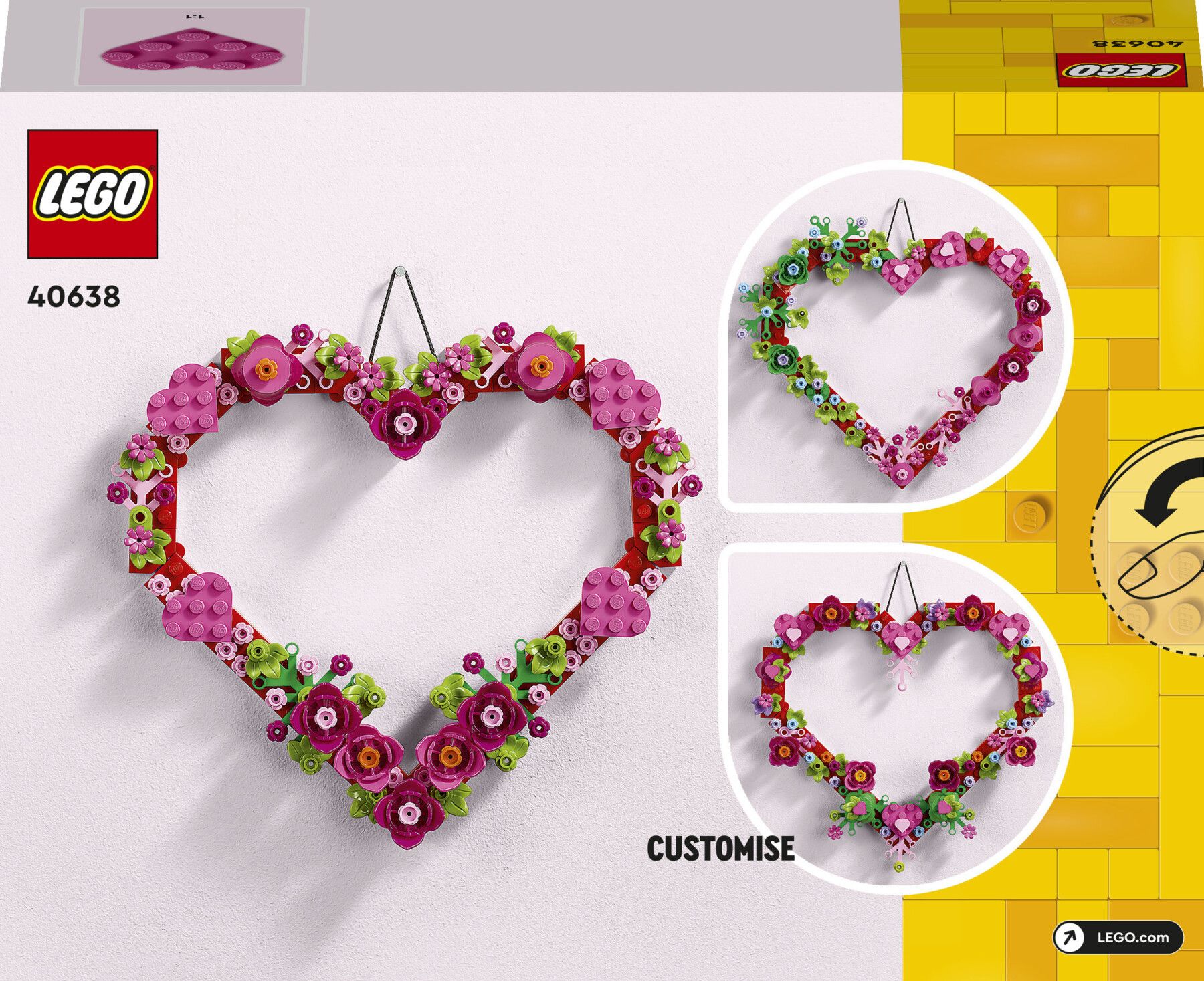 Lego Creator 40638 Cuore Ornamento - LEGO