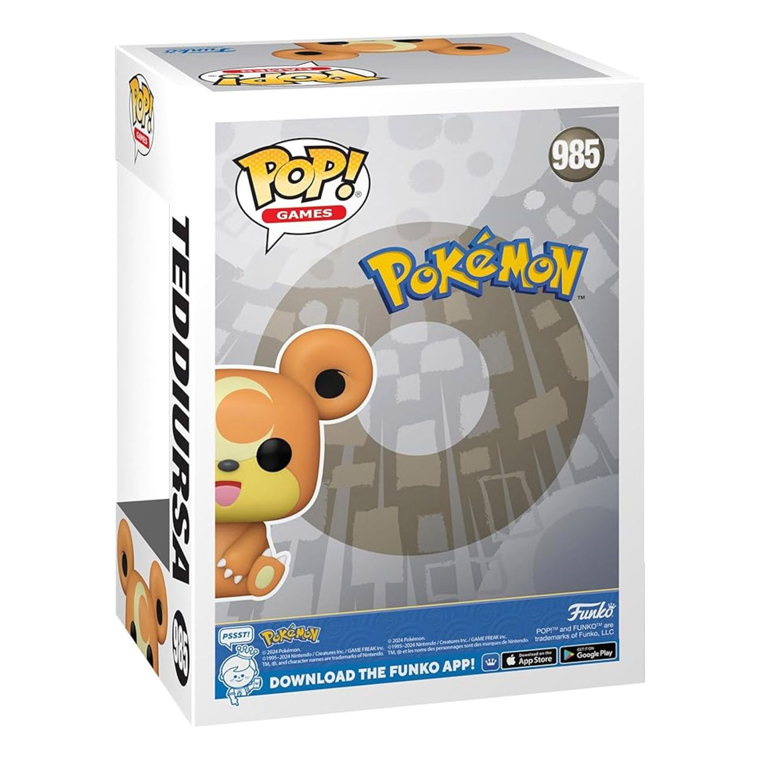 Funko POP! Pokémon Teddiursa #985 - Funko