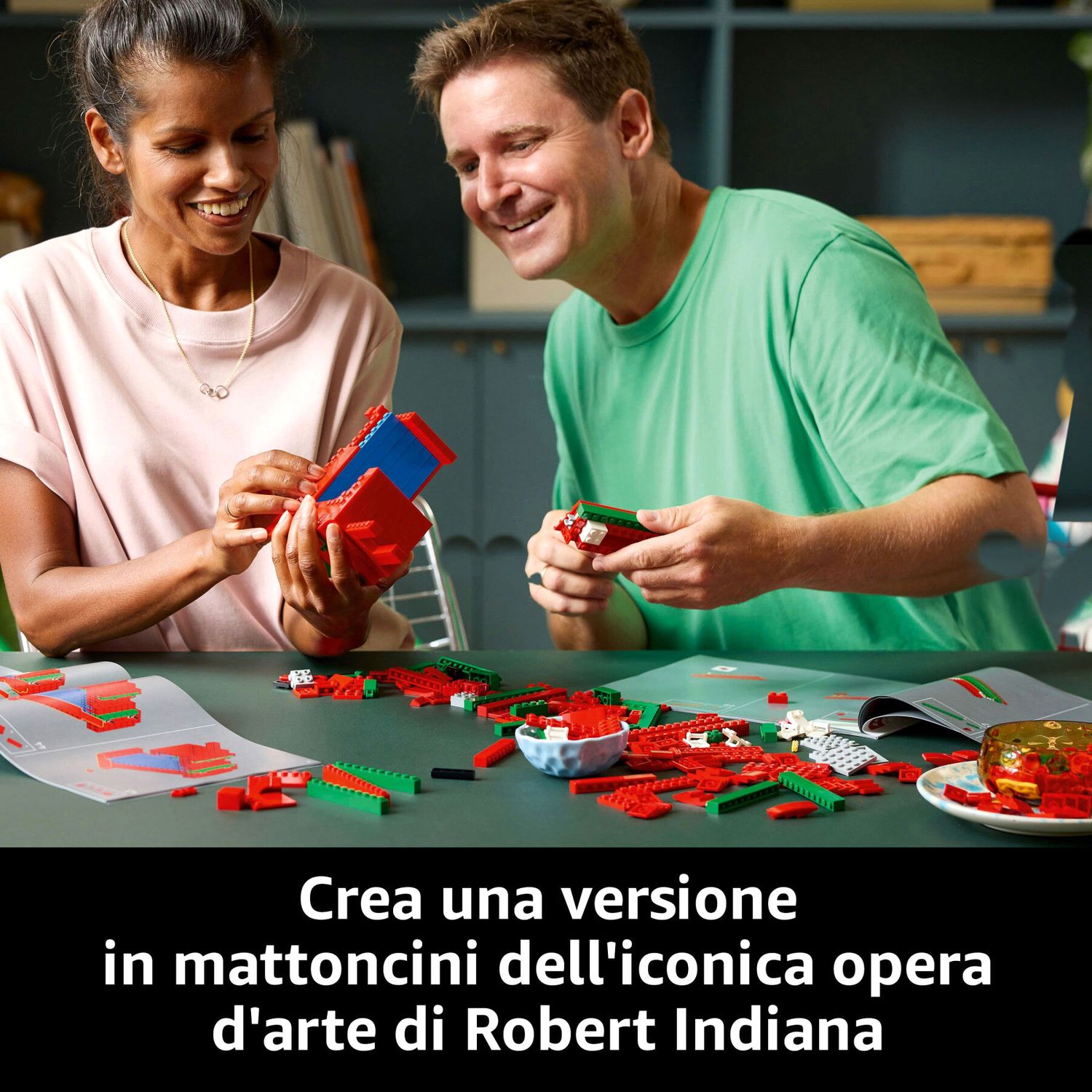 Lego Art 31214 Love: Scultura Pop di Robert Indiana - LEGO