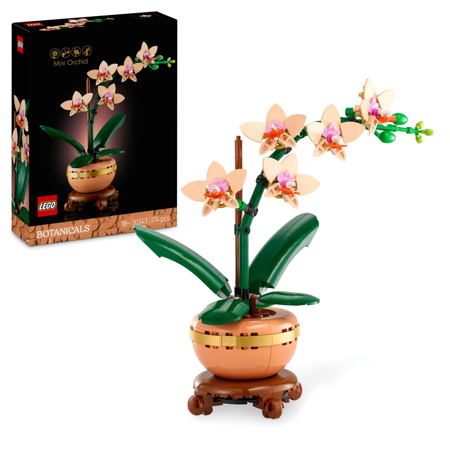 Lego Botanicals 10343 Mini-Orchidea - LEGO