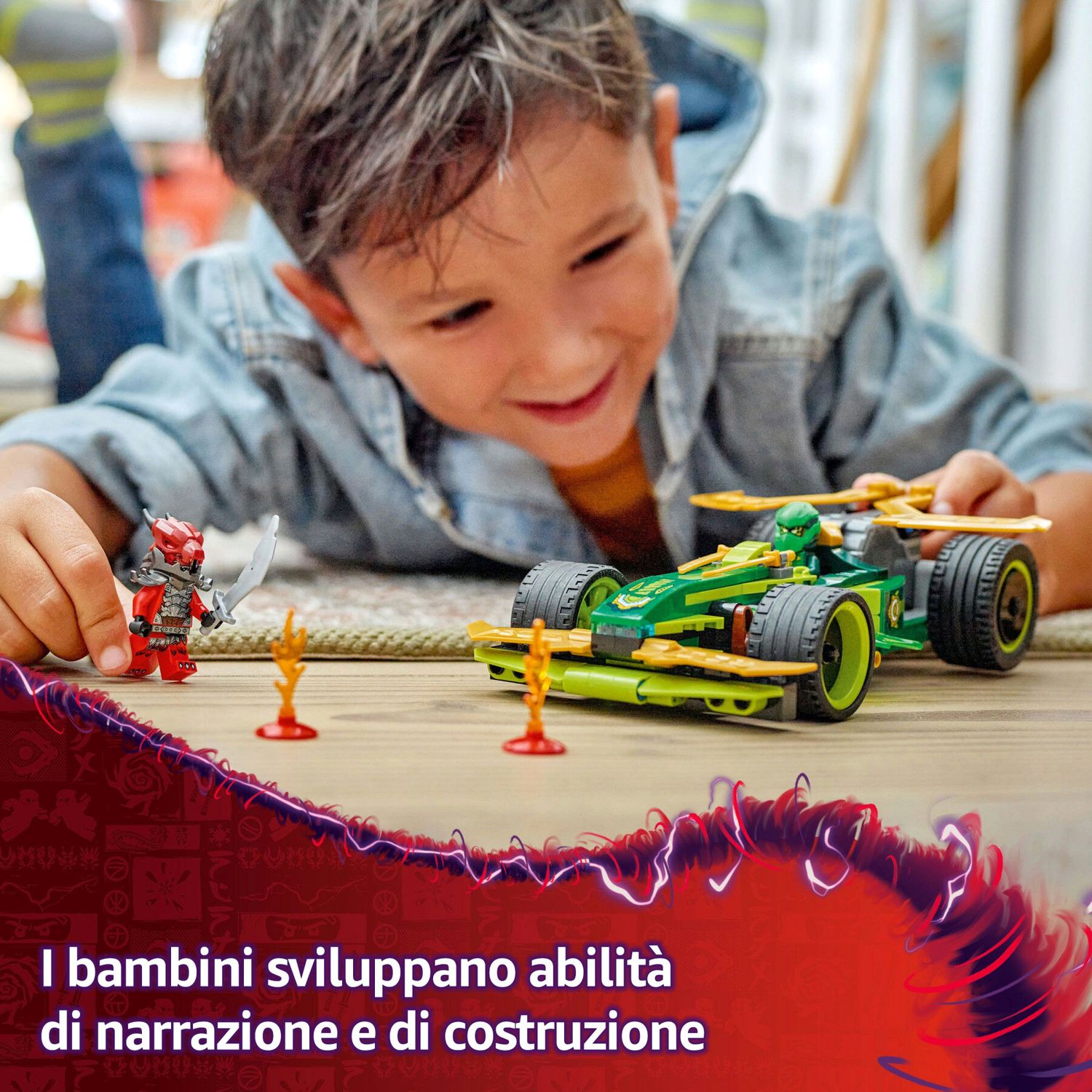 Lego Ninjago 71828 Racer Pull-Back di Lloyd - LEGO