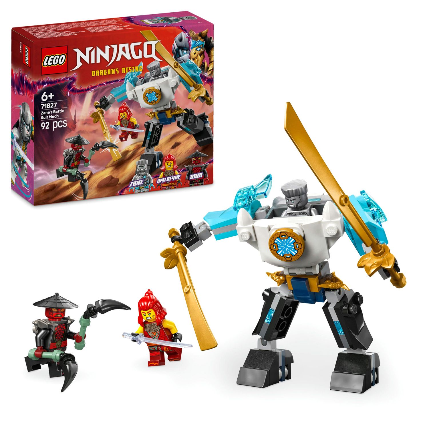 Lego Ninjago 71827 Mech da Battaglia di Zane - LEGO