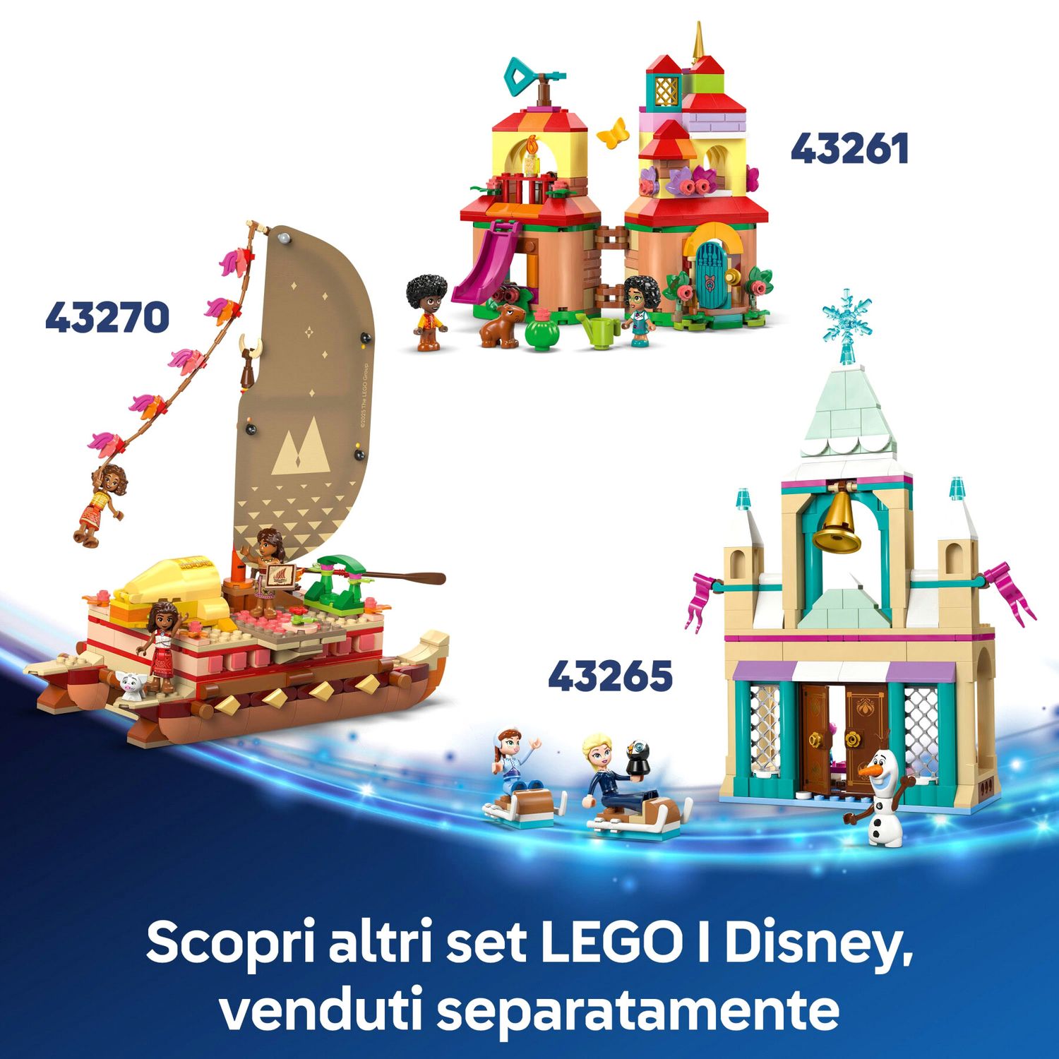 Lego Disney 43260 Divertimento sull'Isola di Vaiana - LEGO