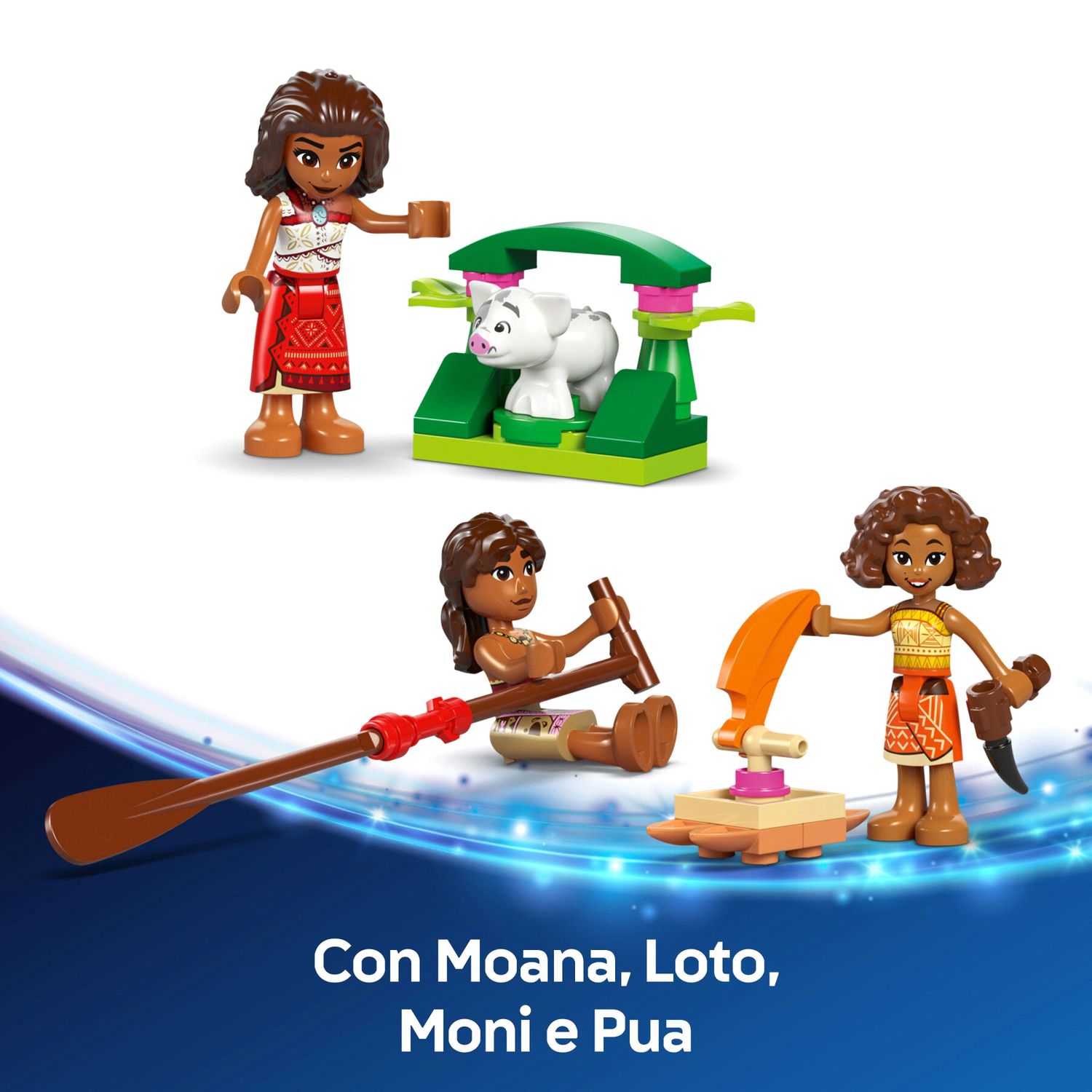 Lego Disney 43270 La Canoa di Vaiana - LEGO