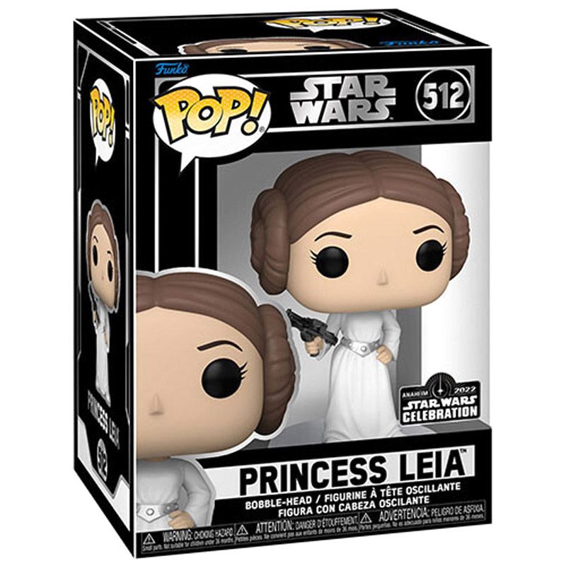 Funko POP! Star Wars Celebration Princess Leia Bobble #512 - Funko