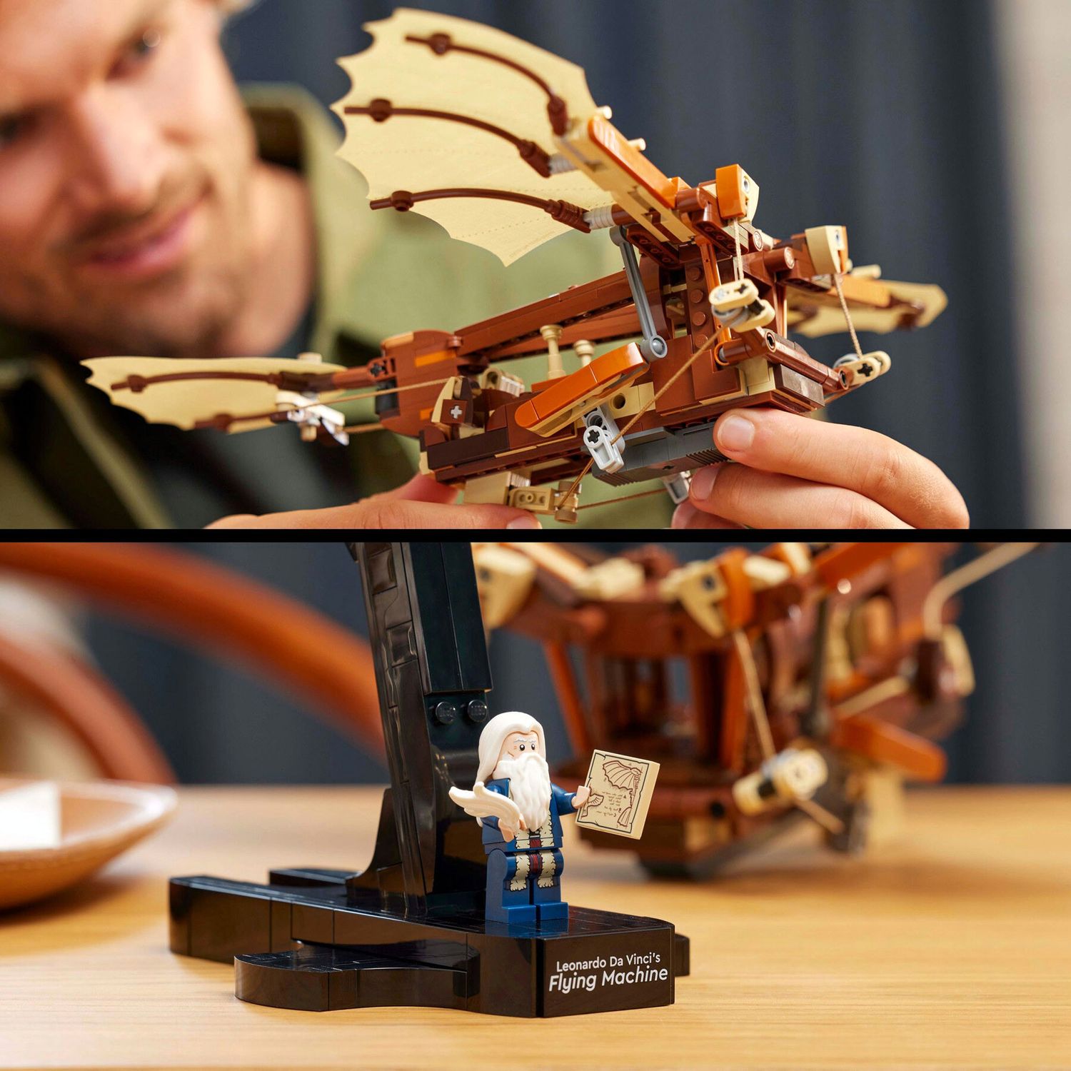 Lego Icons 10363 Macchina Volante di Leonardo da Vinci - LEGO