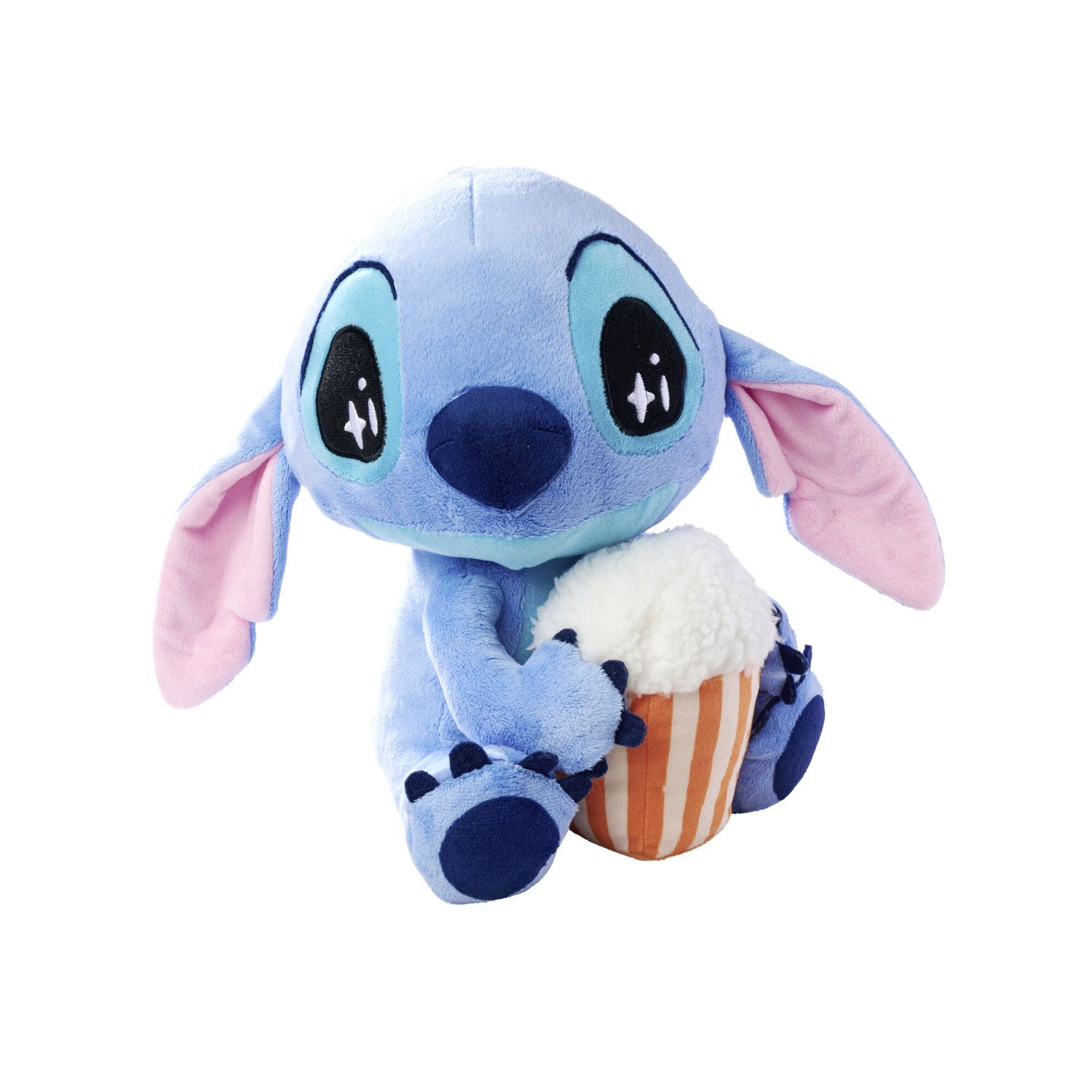 Peluche Disney Stitch 25 cm con pop corn - Disney
