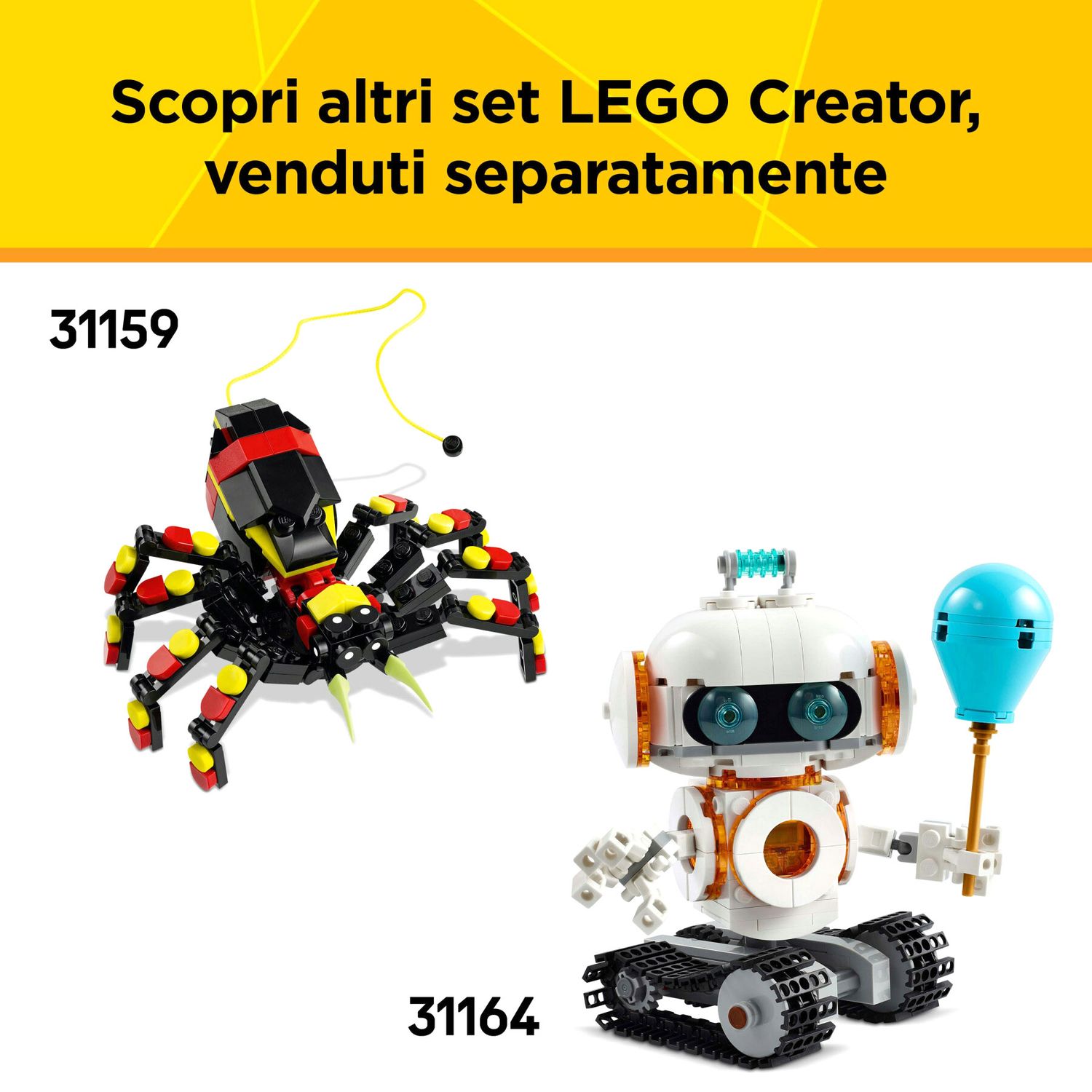 Lego Creator 3 in 1 31160 Velivolo - LEGO