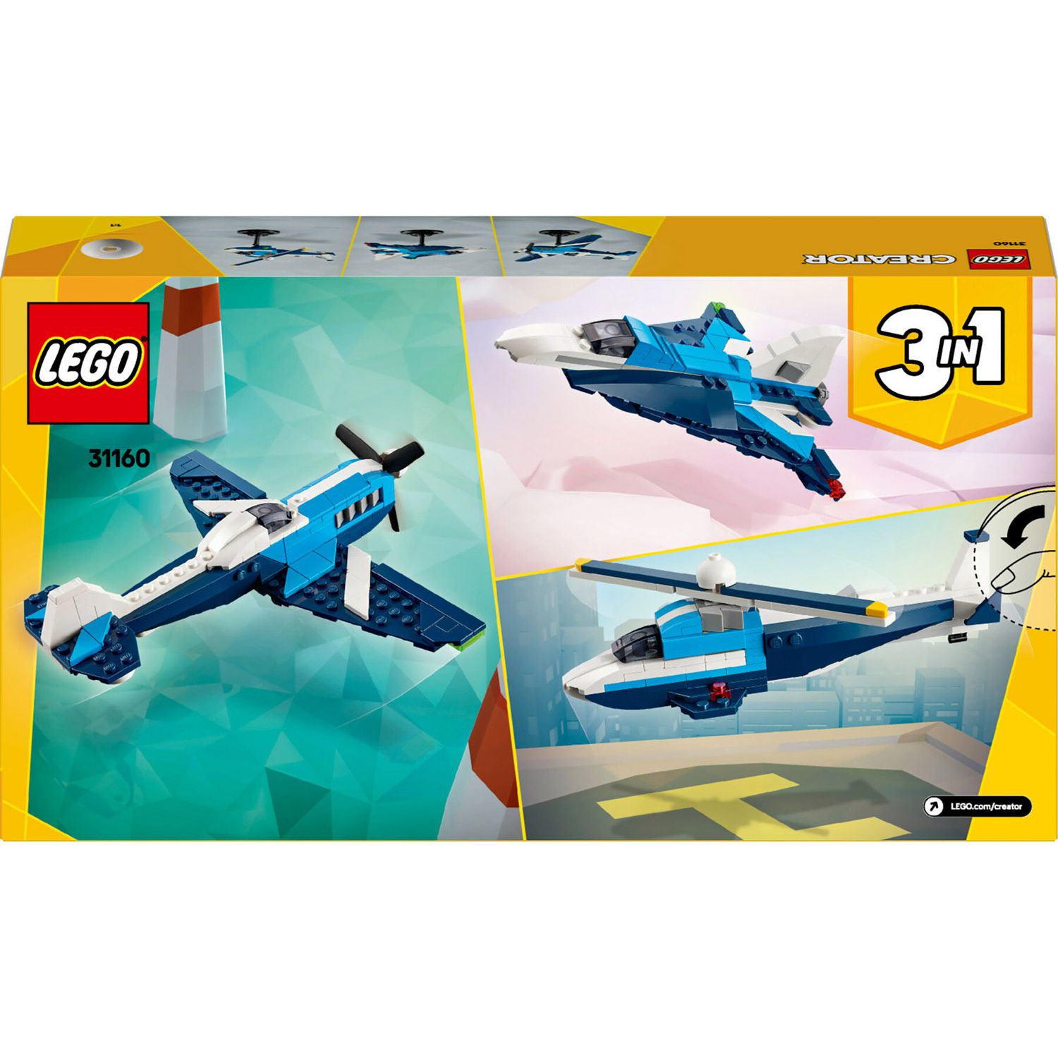 Lego Creator 3 in 1 31160 Velivolo - LEGO