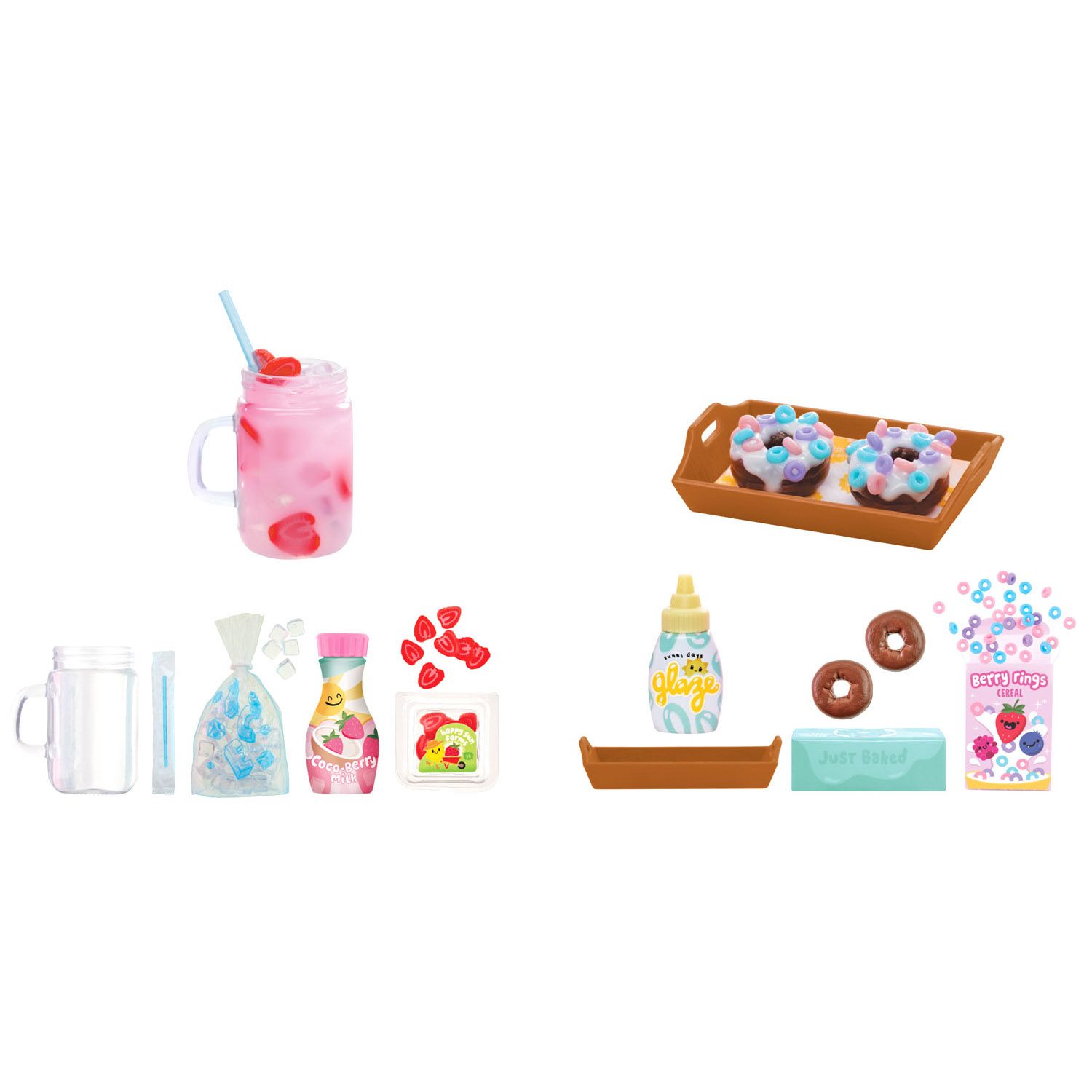 Make it mini Kitchen, Cucina Playset con luce UV con ricetta misteriosa, mini guanti da forno - Miniverse MGA