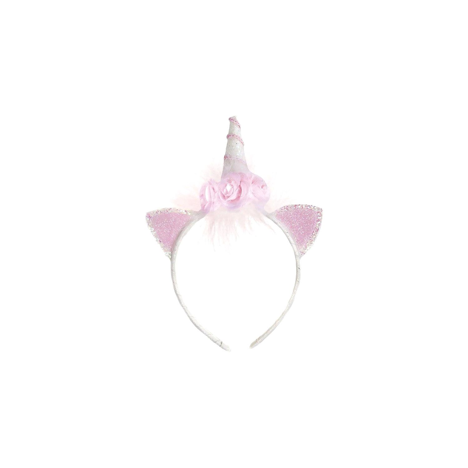 Cerchietto Unicorno PRETYZOOM Per Bambini E Adulti - Fascia Con Corno E Orecchie Per Feste, Compleanni, Pasqua