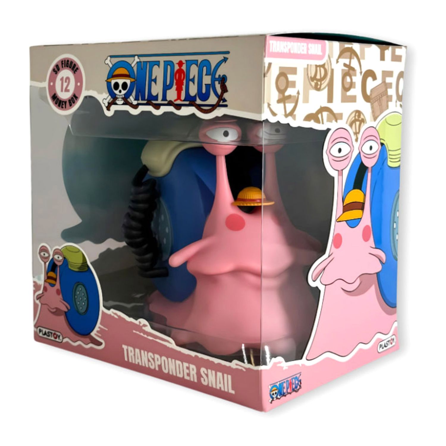 Salvadanaio lumacofono - collezione pop e colorata -design unico - Plastoy