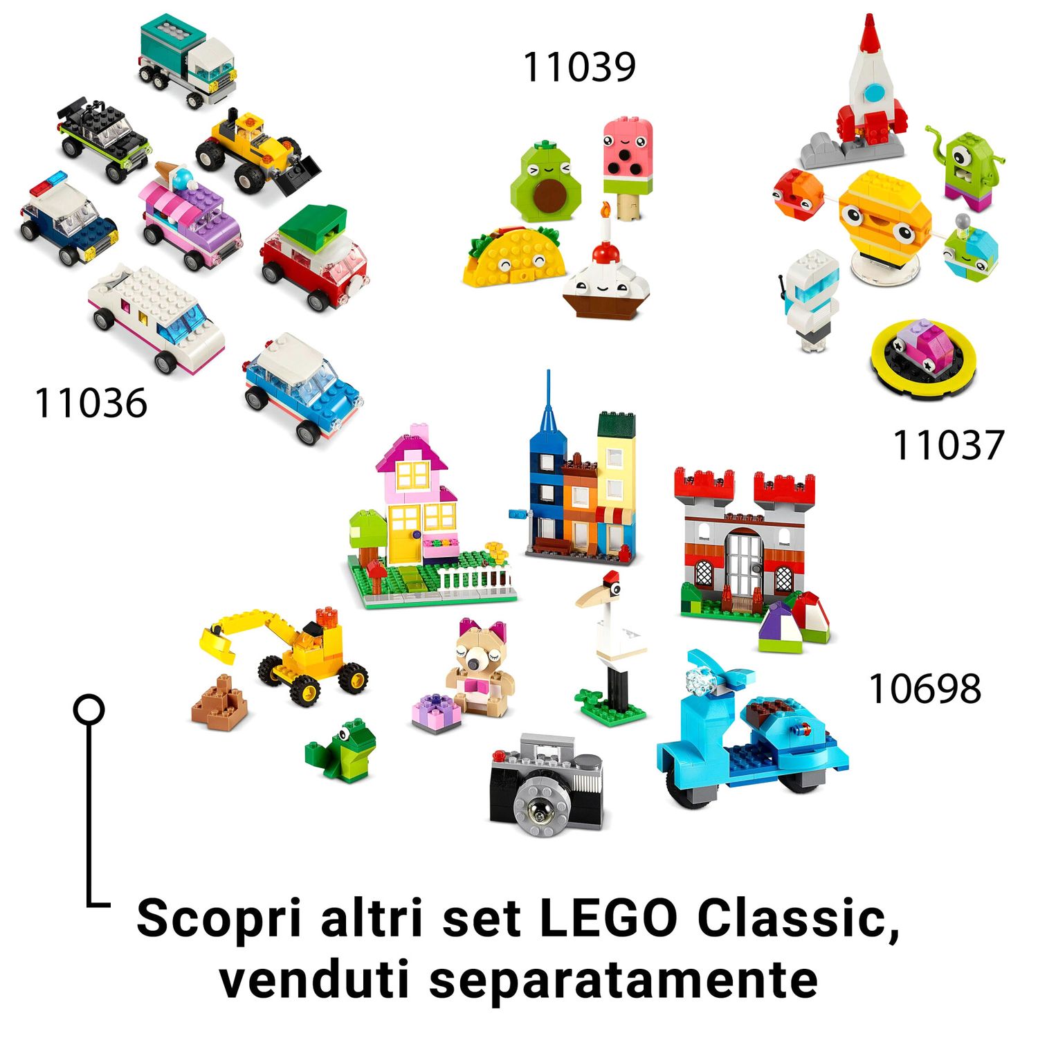 Lego Classic 11041 Dinosauri Creativi - LEGO