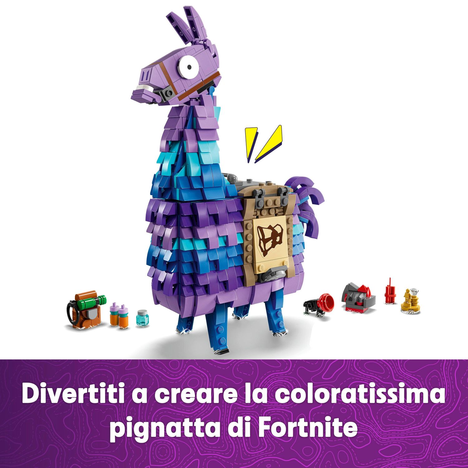 Lego Fortnite 77071 Lama delle Scorte - LEGO