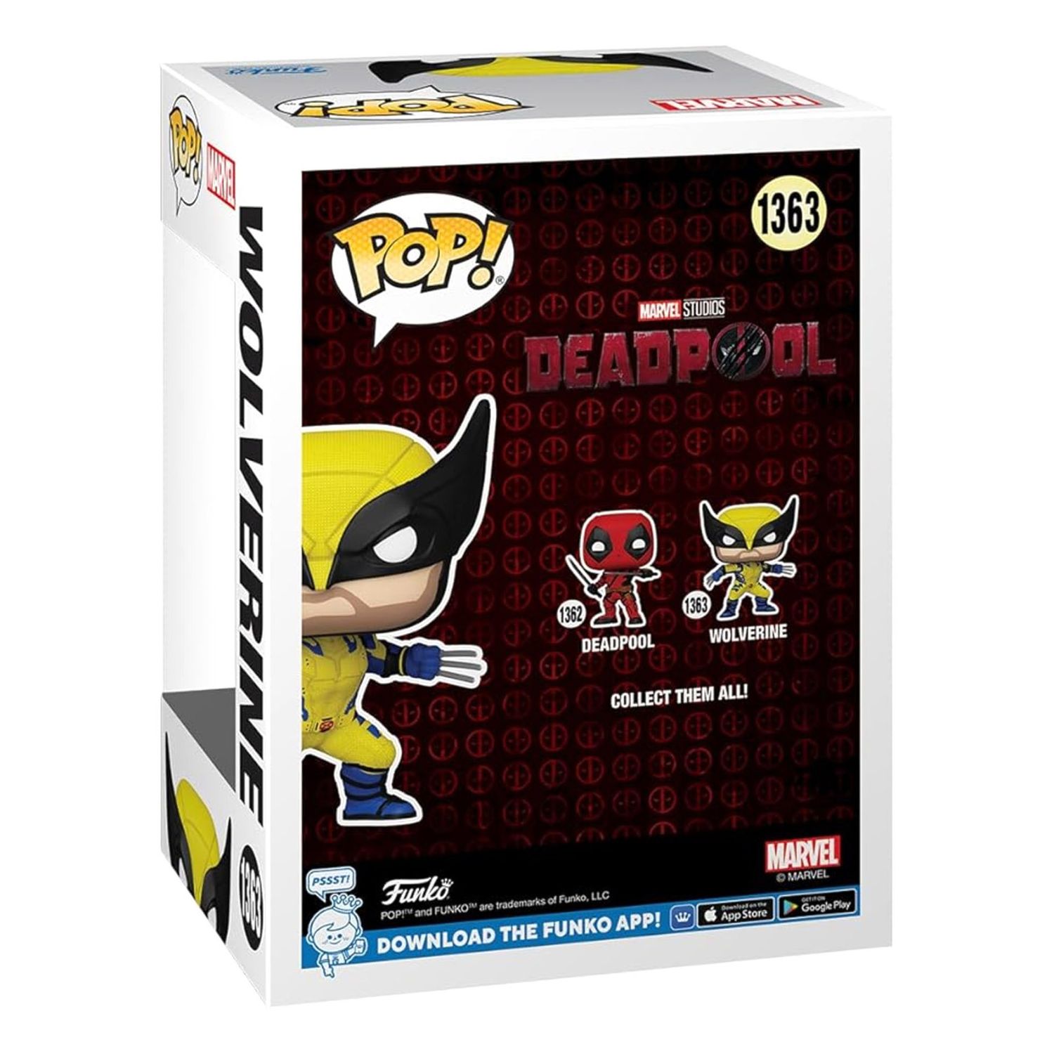 Funko POP! Marvel Wolverine & Deadpool - Wolverine #1363 - Funko