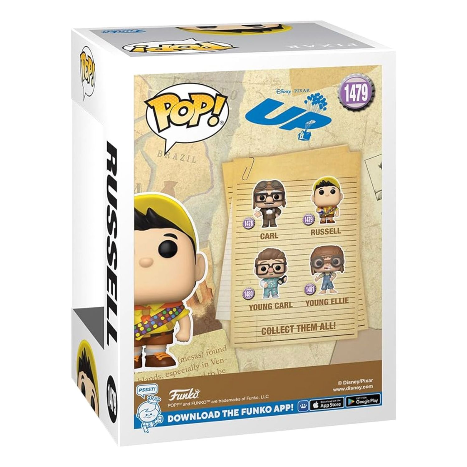 Funko POP! Disney Up Russell #1479 - Funko