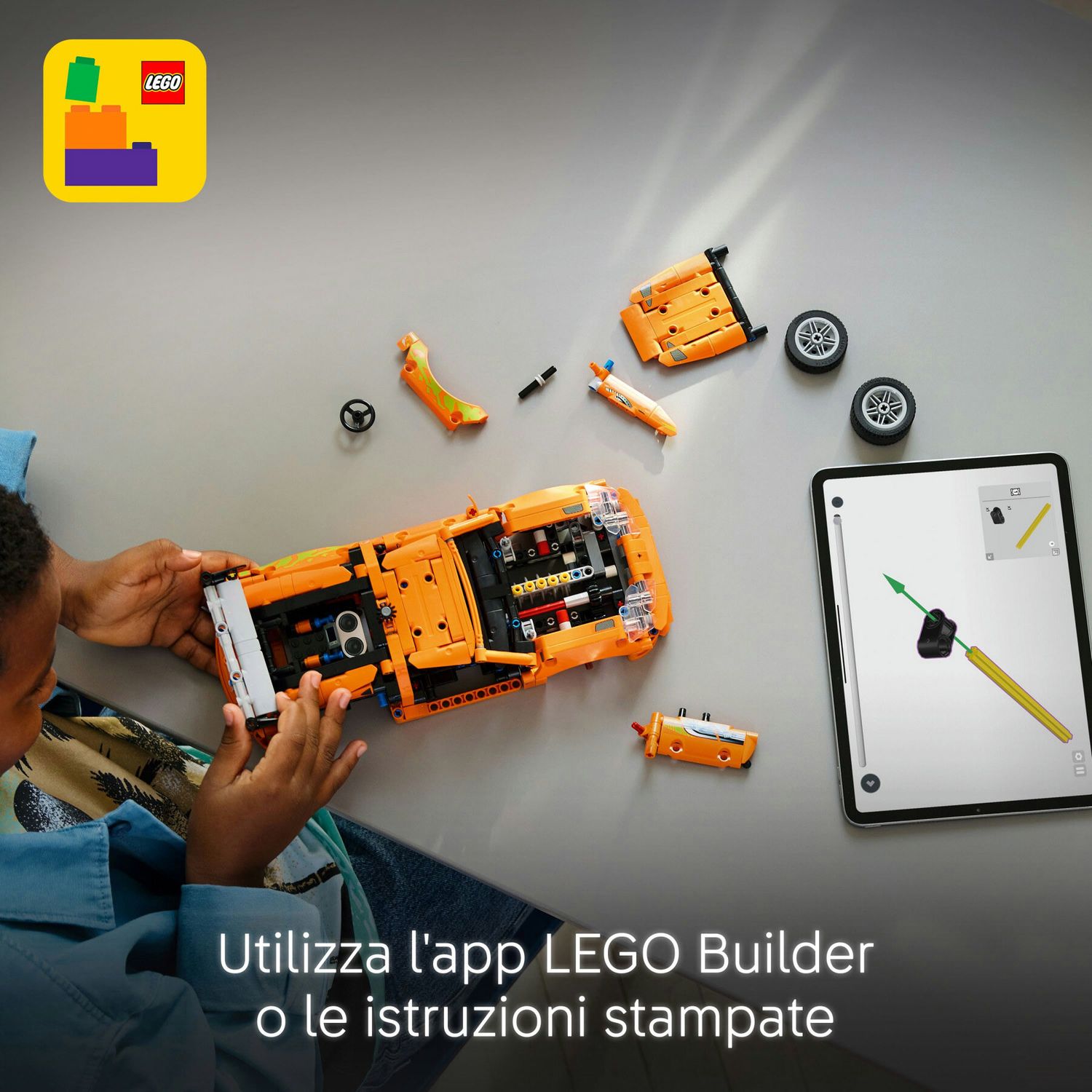 Lego Technic 42204 - Fast and Furious Toyota Supra MK4 - LEGO